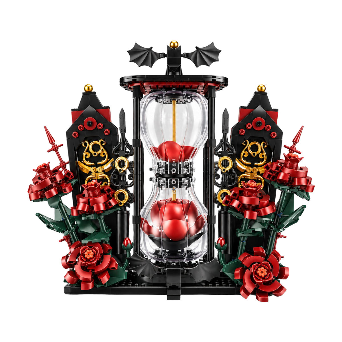 Rose Hourglass Sculpture