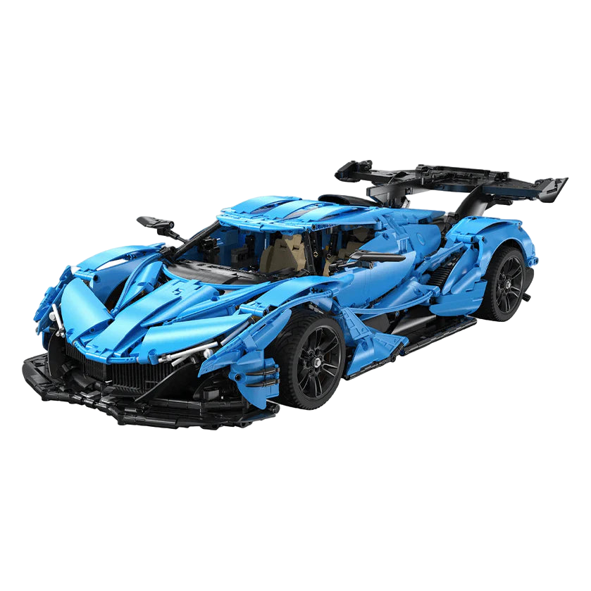 Blue Edition German V12 Aero Hypercar