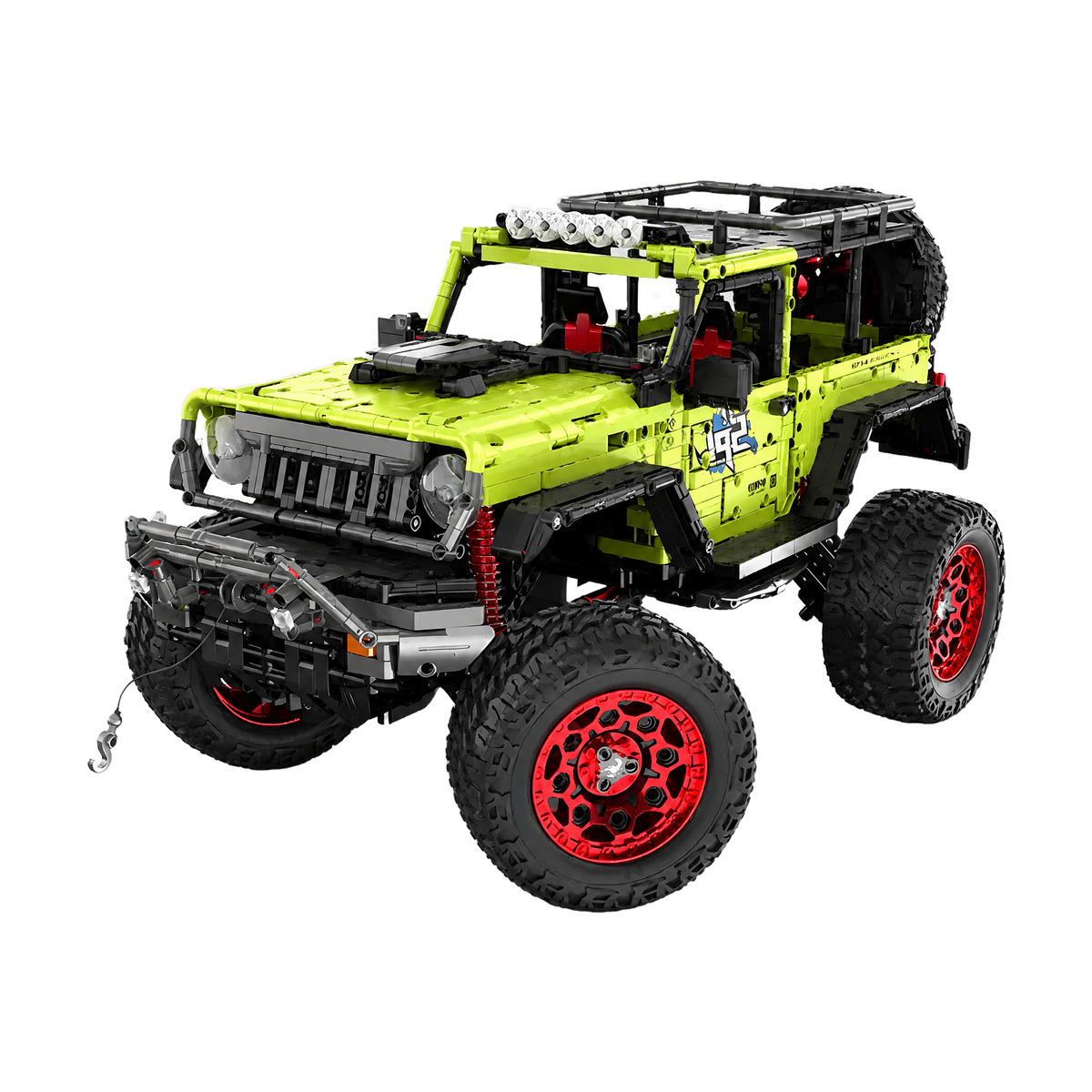 A lifted 1:6 off-roader you drive by remote