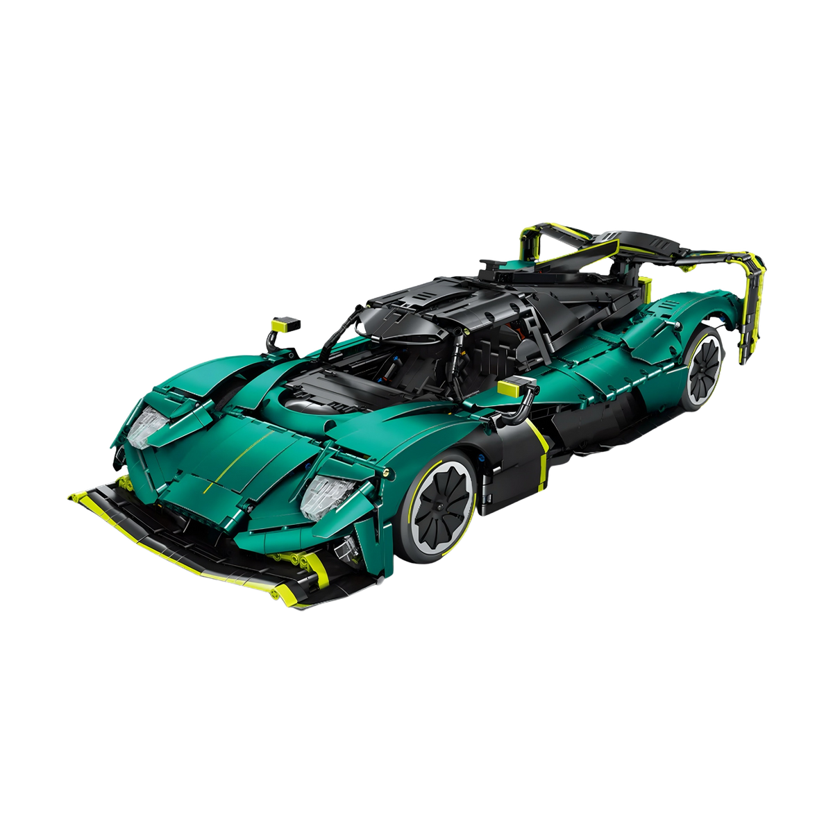 A V12 with moving pistons and four gears