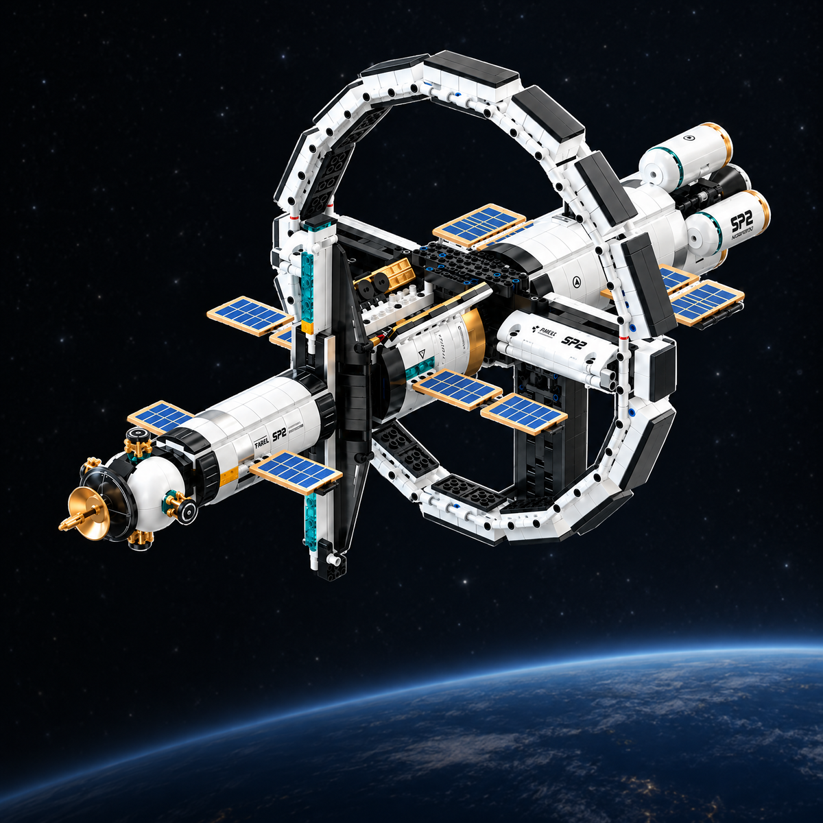 Space & Astronomy collection, 24builds® brick models
