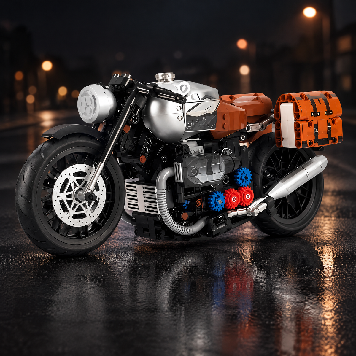 Motorbikes collection, 24builds® brick models