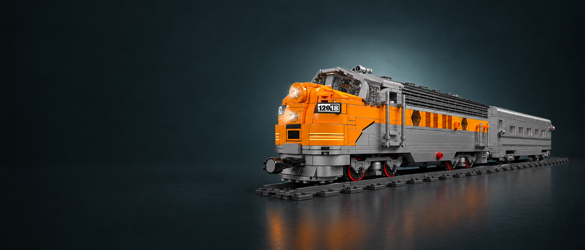 Trains collection, 24builds® brick models