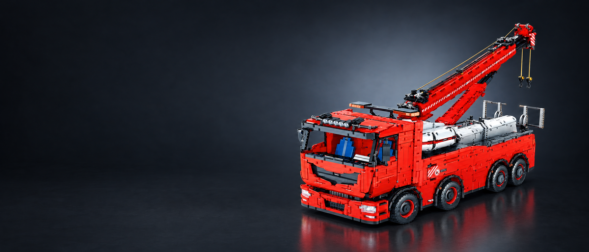 Trucks collection, 24builds® brick models