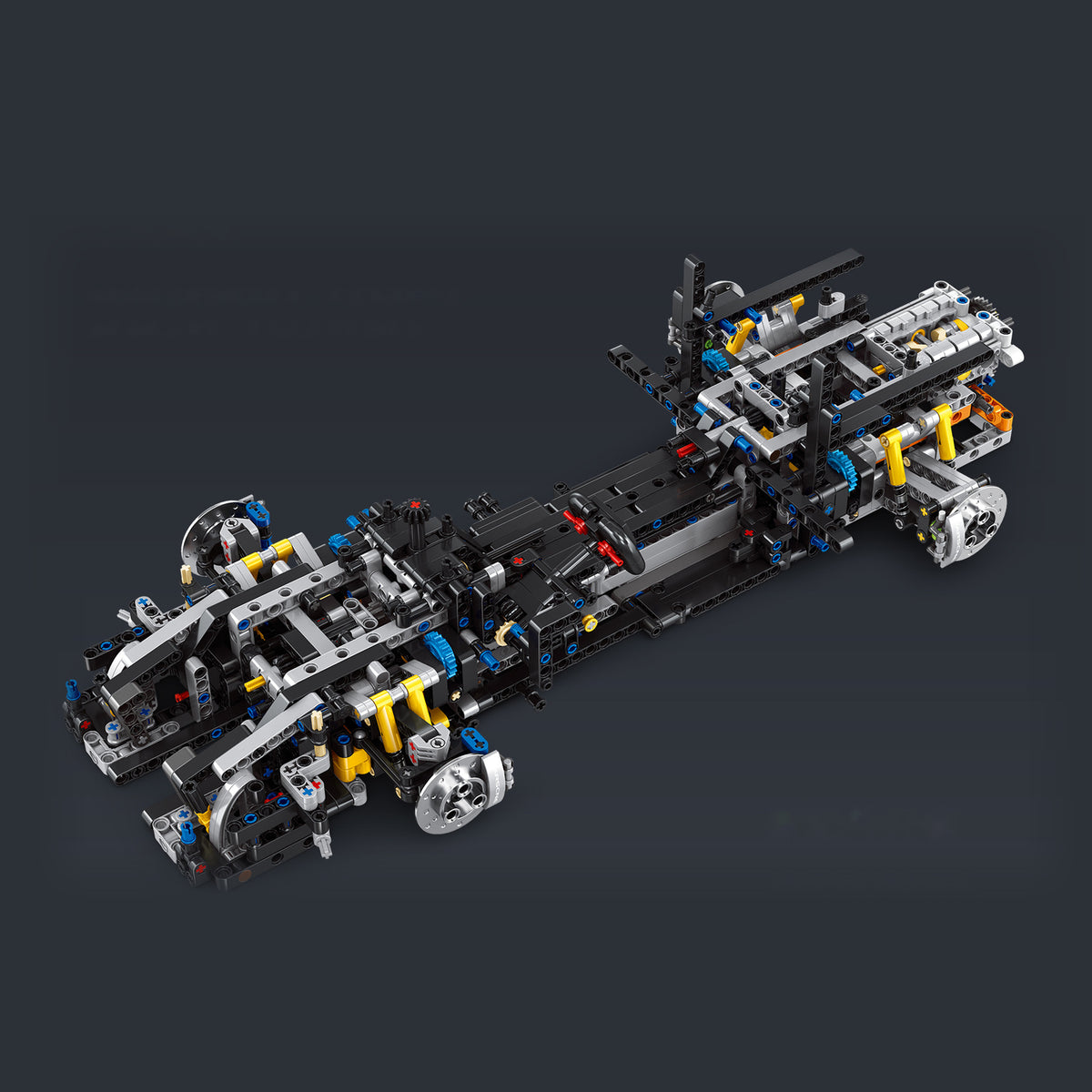 White Edition German Flat-Six GT3 Racer brick model