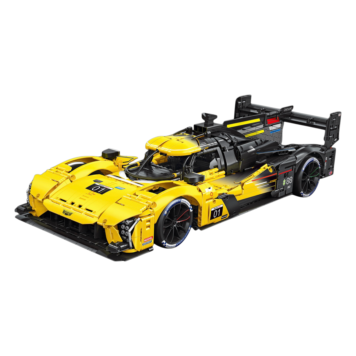 Yellow Edition American V8 Endurance Hypercar brick model