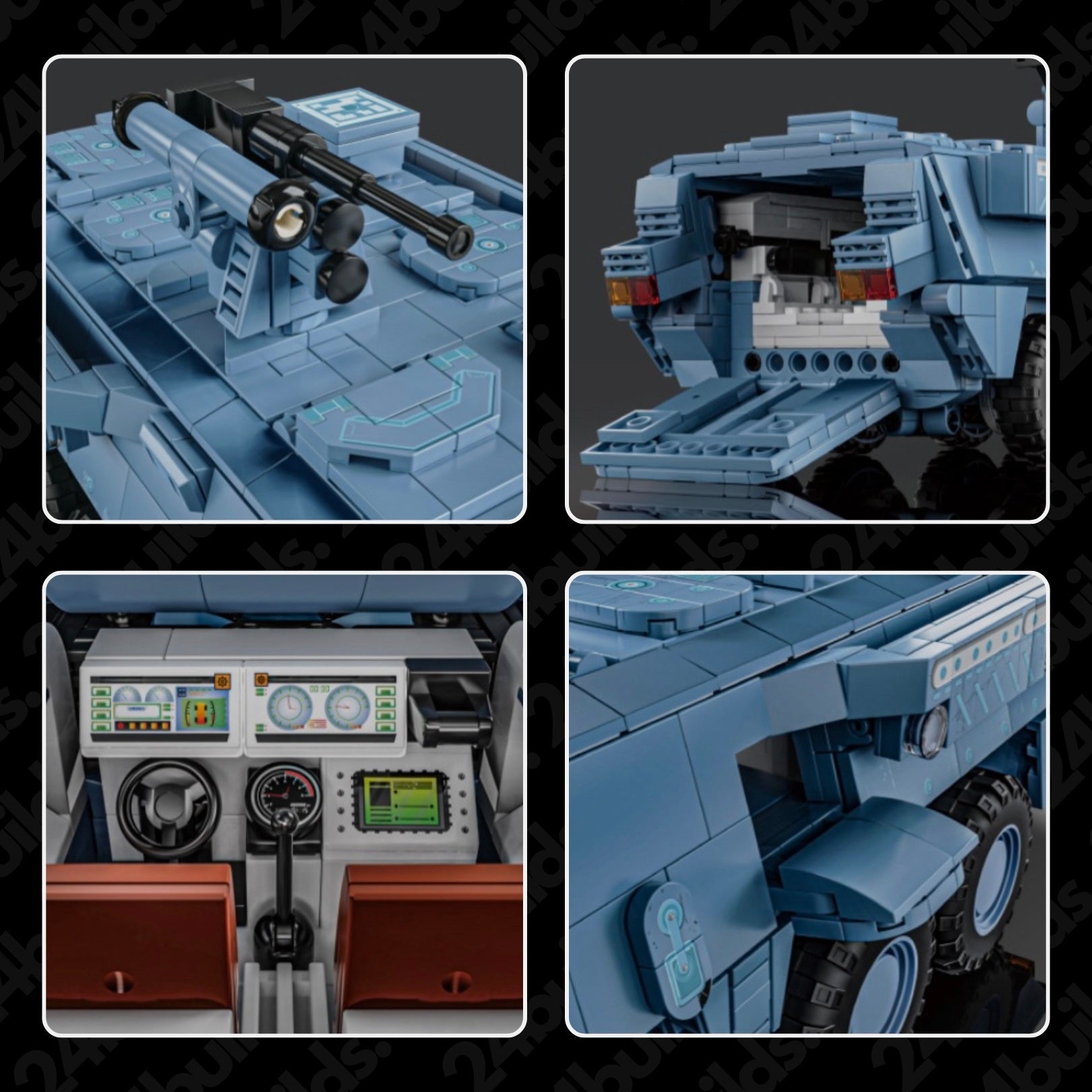 Striker X Armored Vehicle | 2006pcs