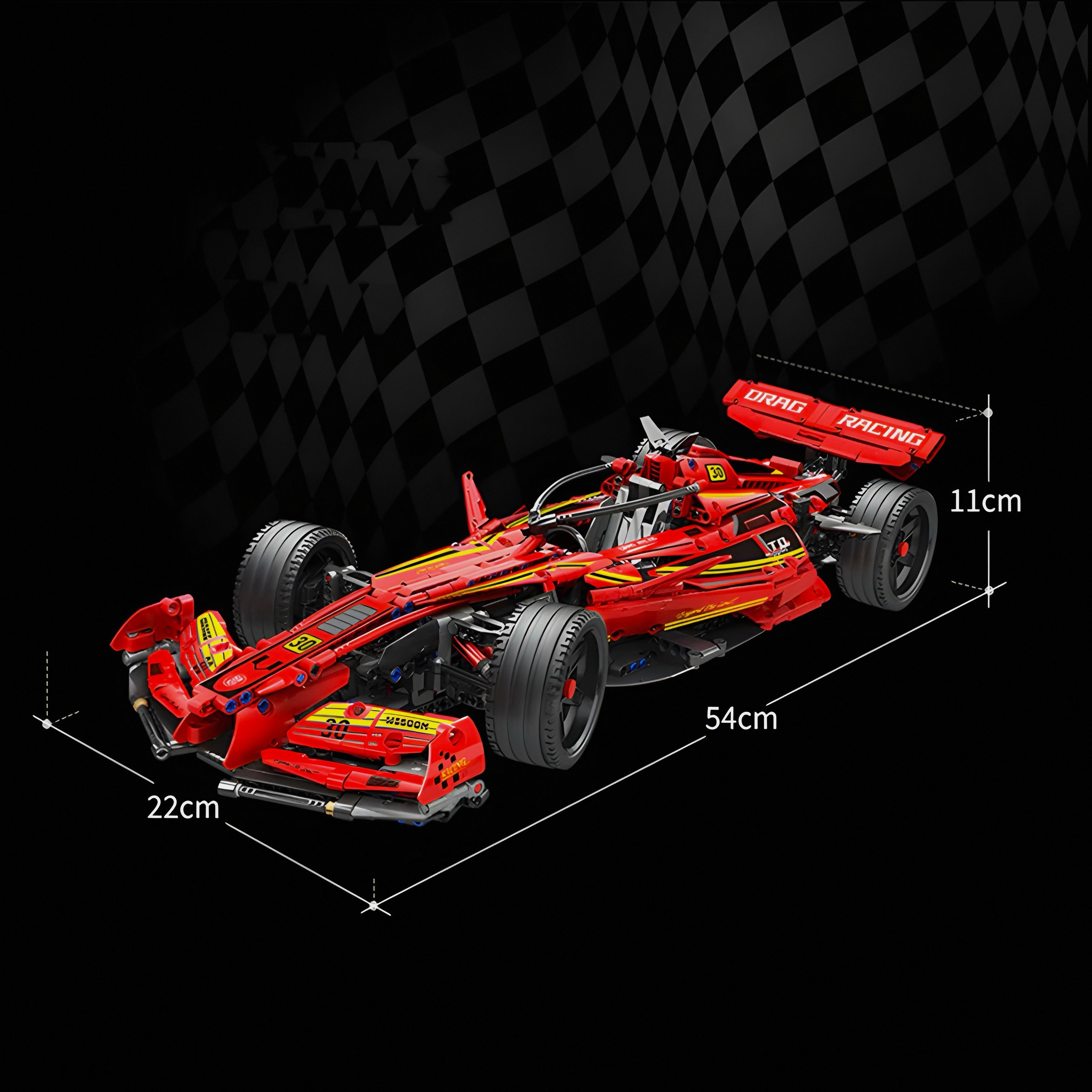 Formula Prototype Car | 1322pcs