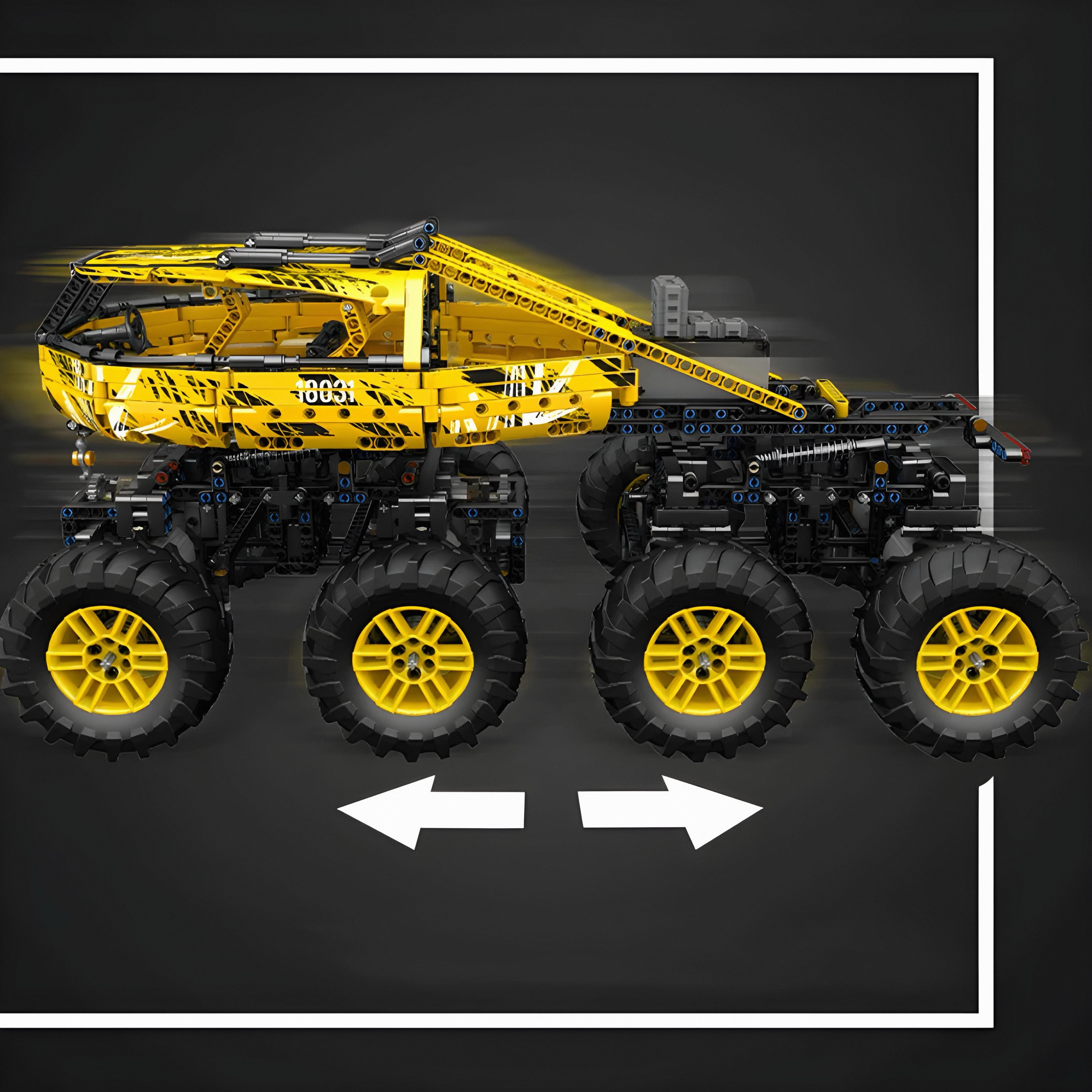 The Ultimate 8 Wheel Drive Off Roader | 1962pcs