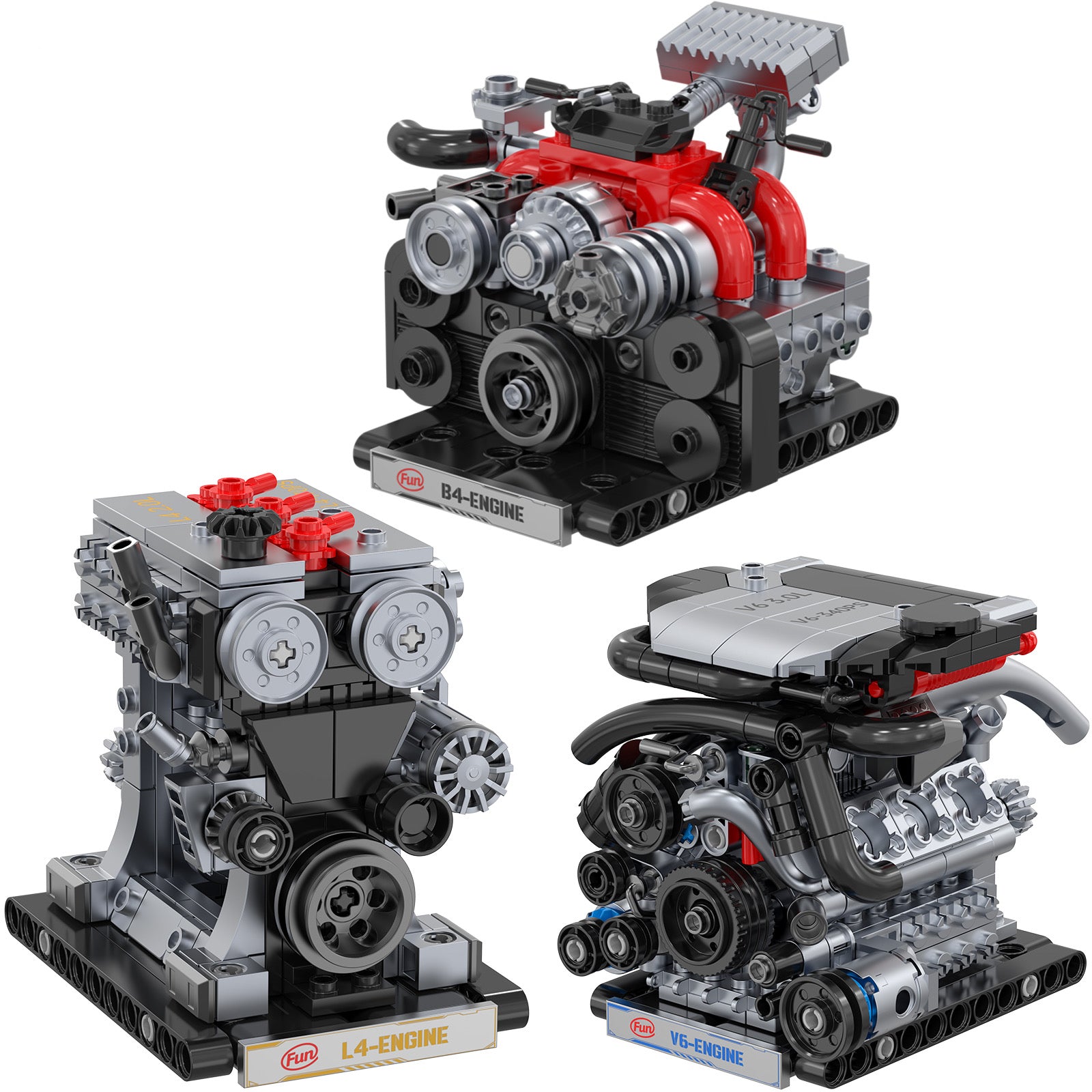 Motorised Street Engine Trio