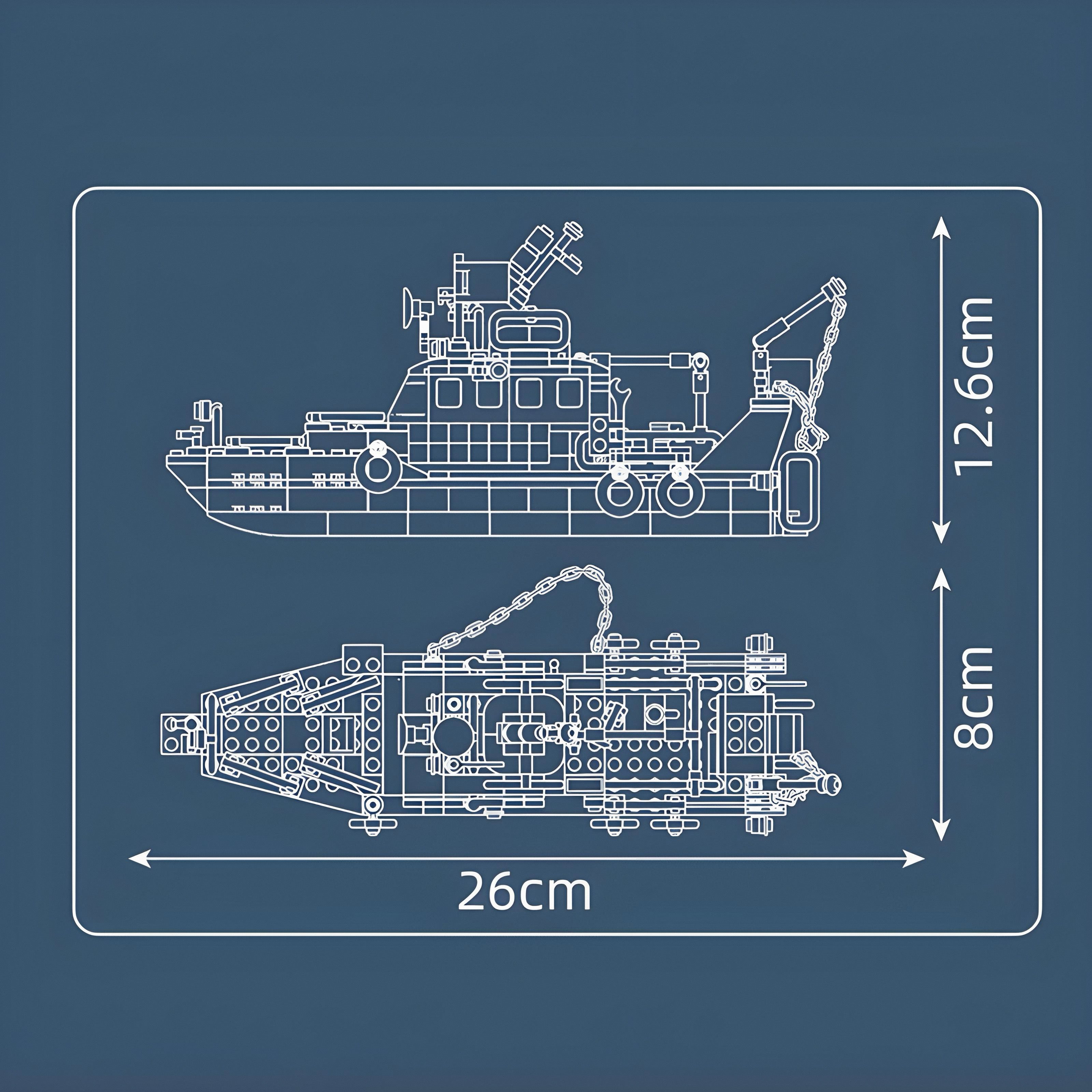 Rescue Boat | 366pcs