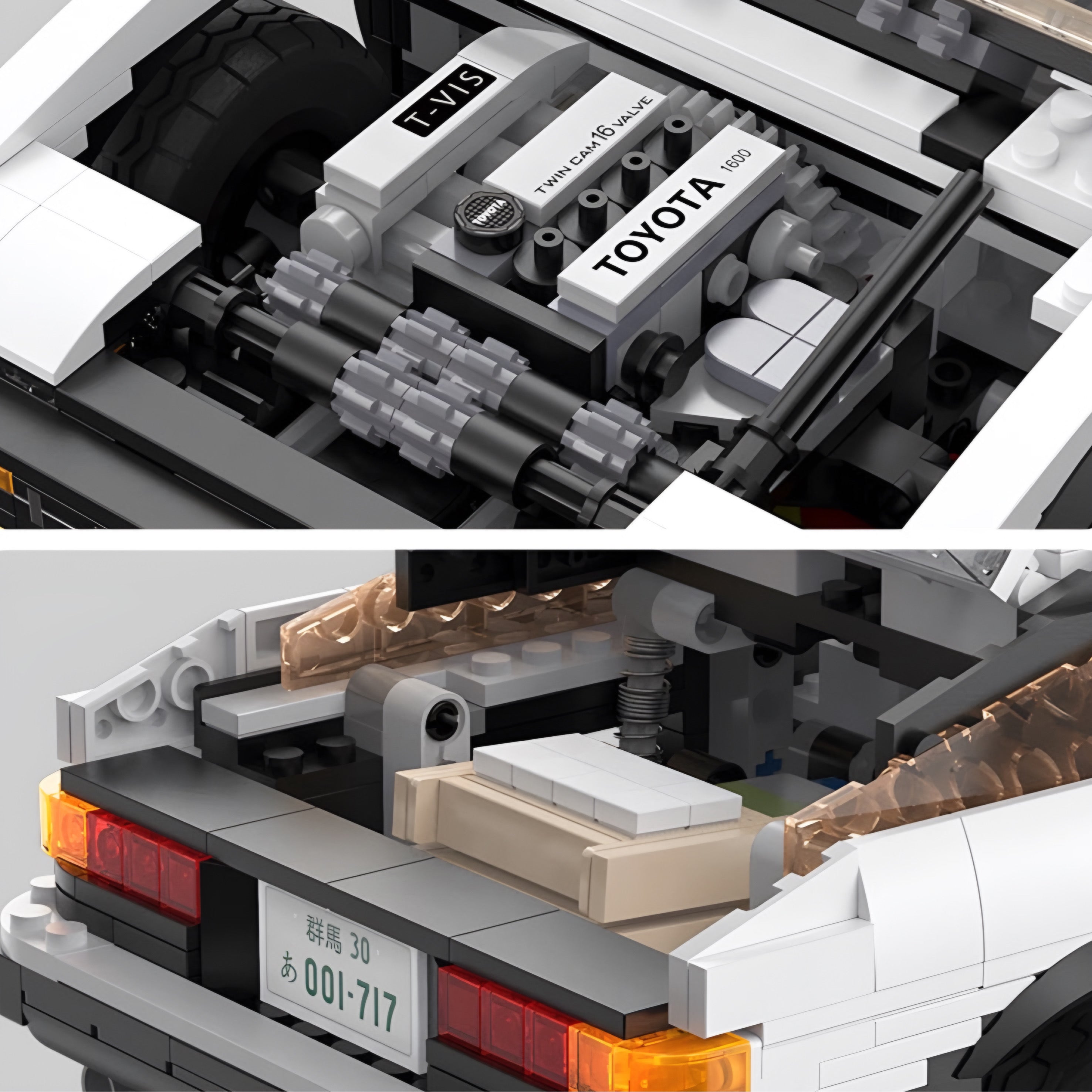 INTIAL D AE86 | 1324PCS