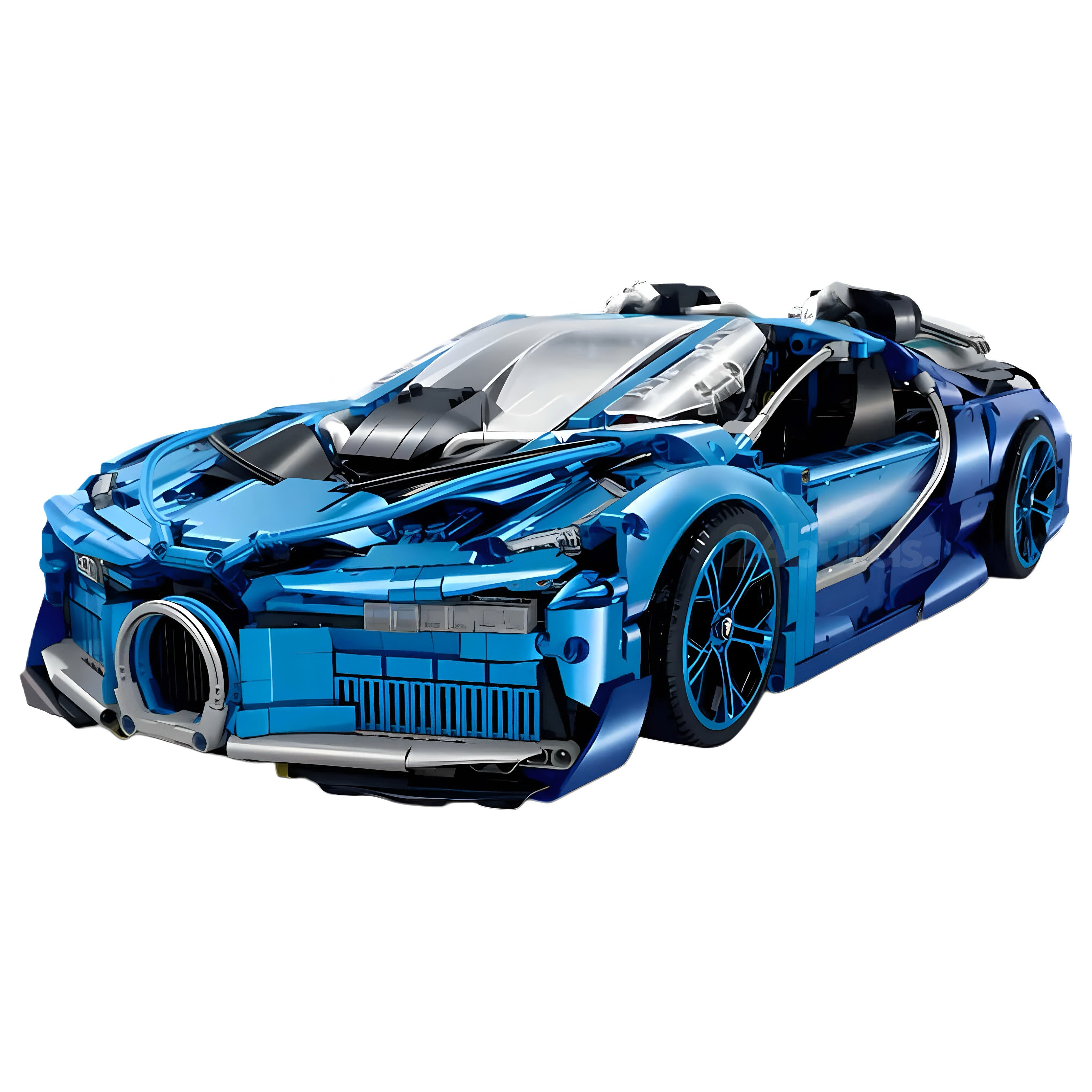 Jet Edition W16 Hypercar | 3686pcs