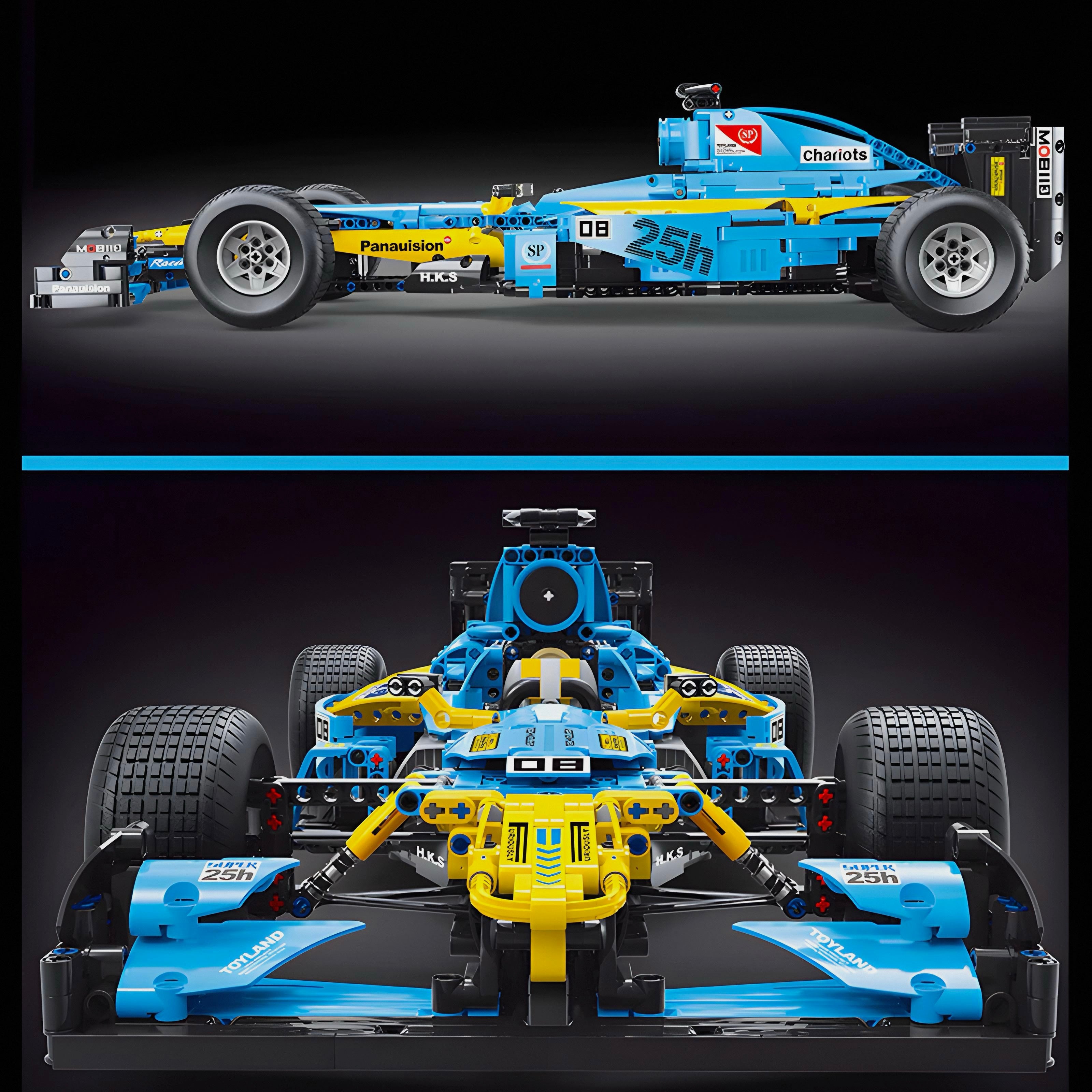 Remote Controlled 2005 Single Seater | 1698pcs