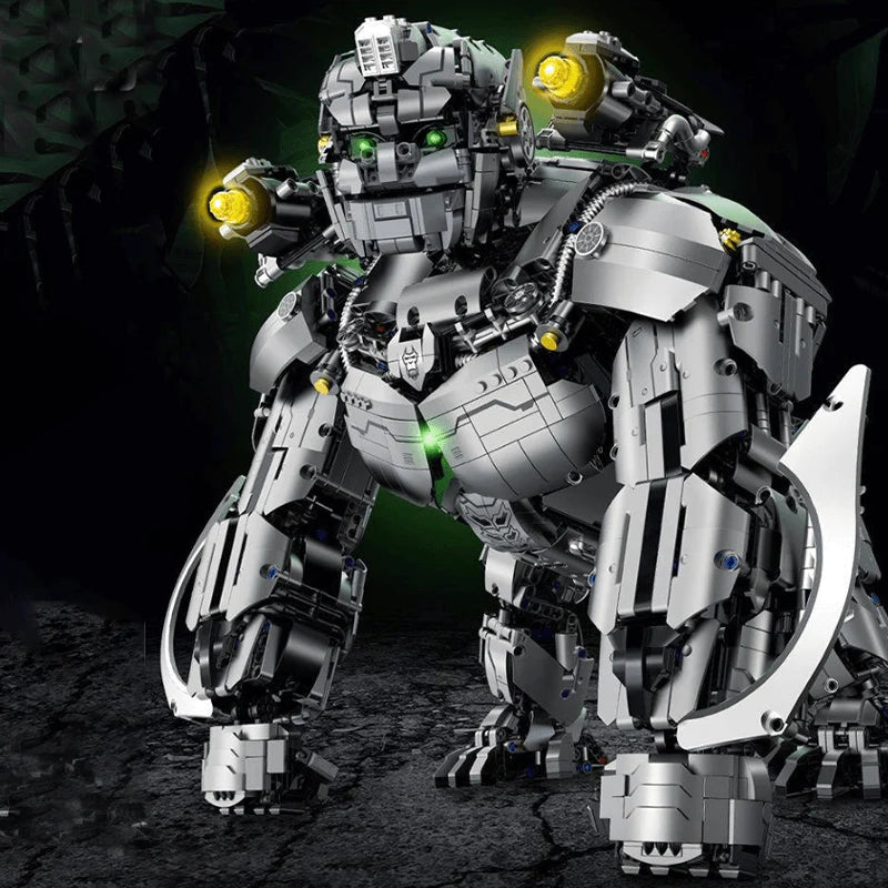 Ein gepanzerter Gorilla mit eigener LED-Beleuchtung