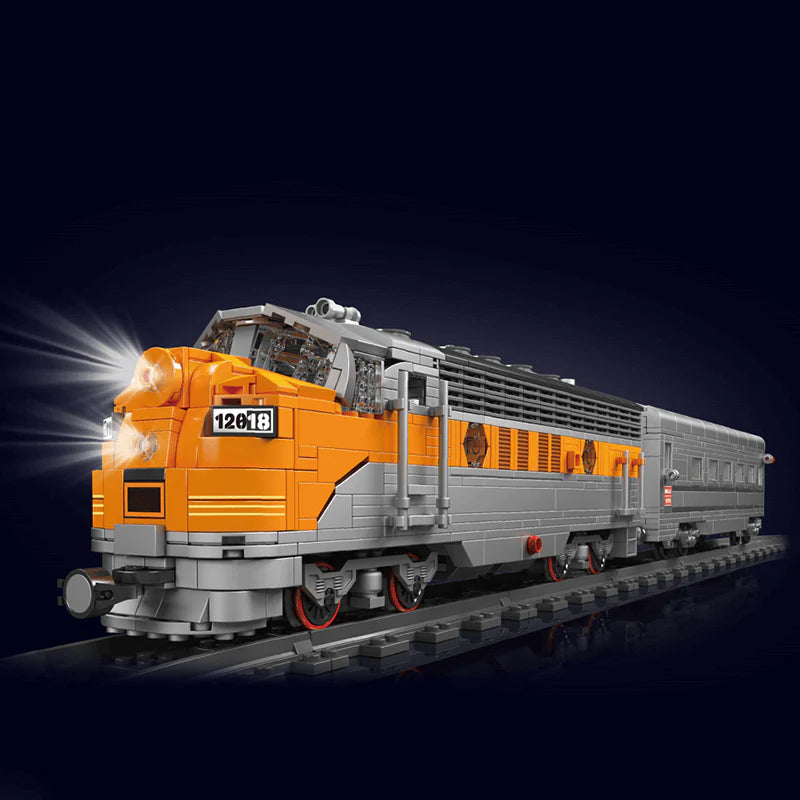 Remote control on three metres of track