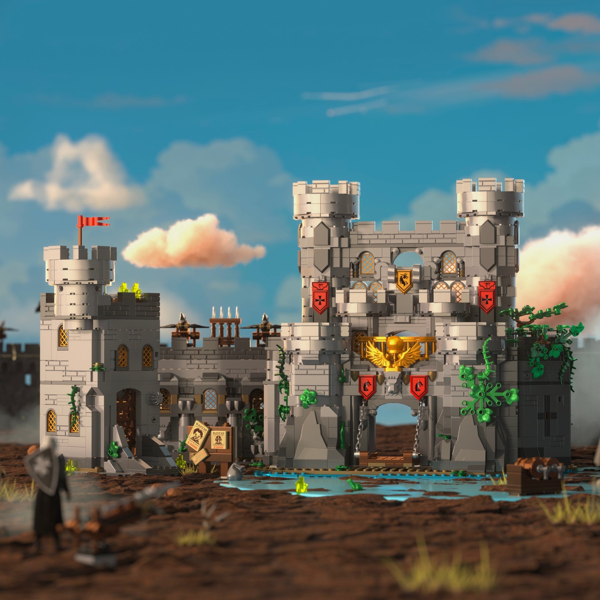 Holy Sword Castle | 2486pcs