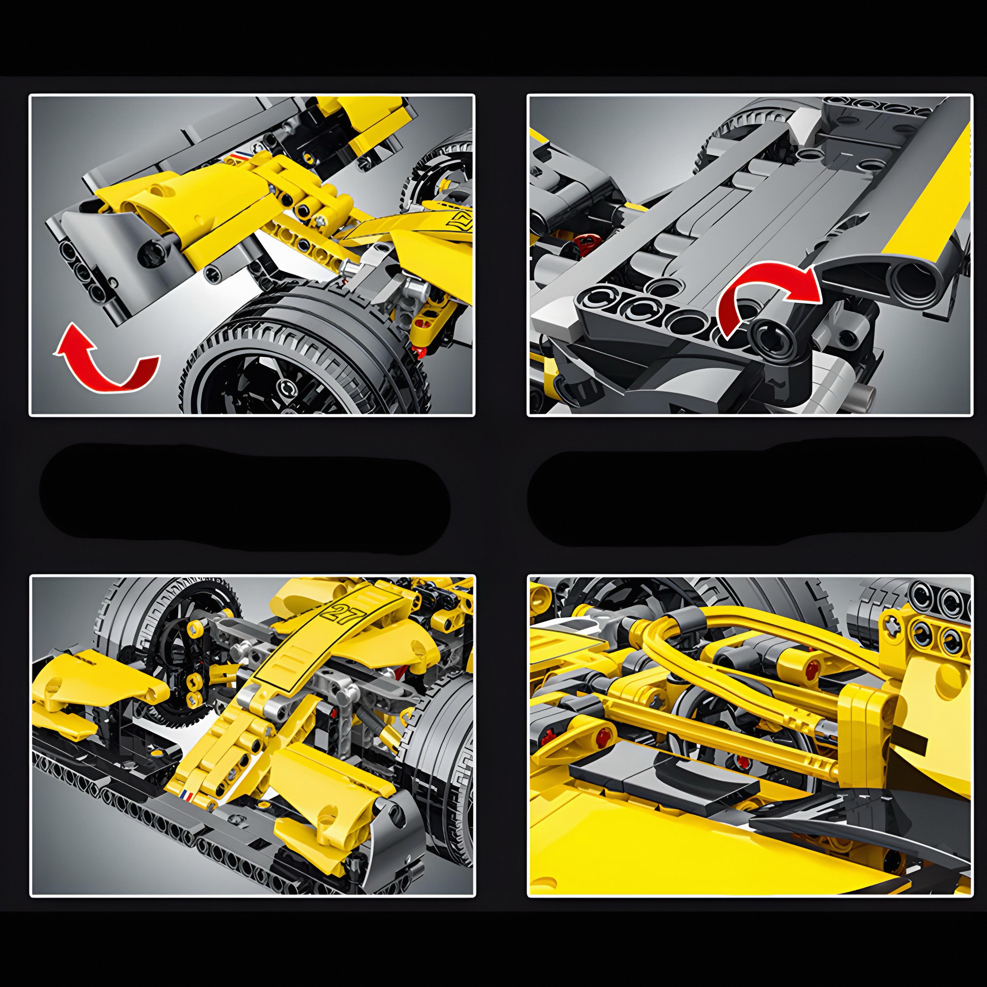 2017 French Single Seater | 1084pcs