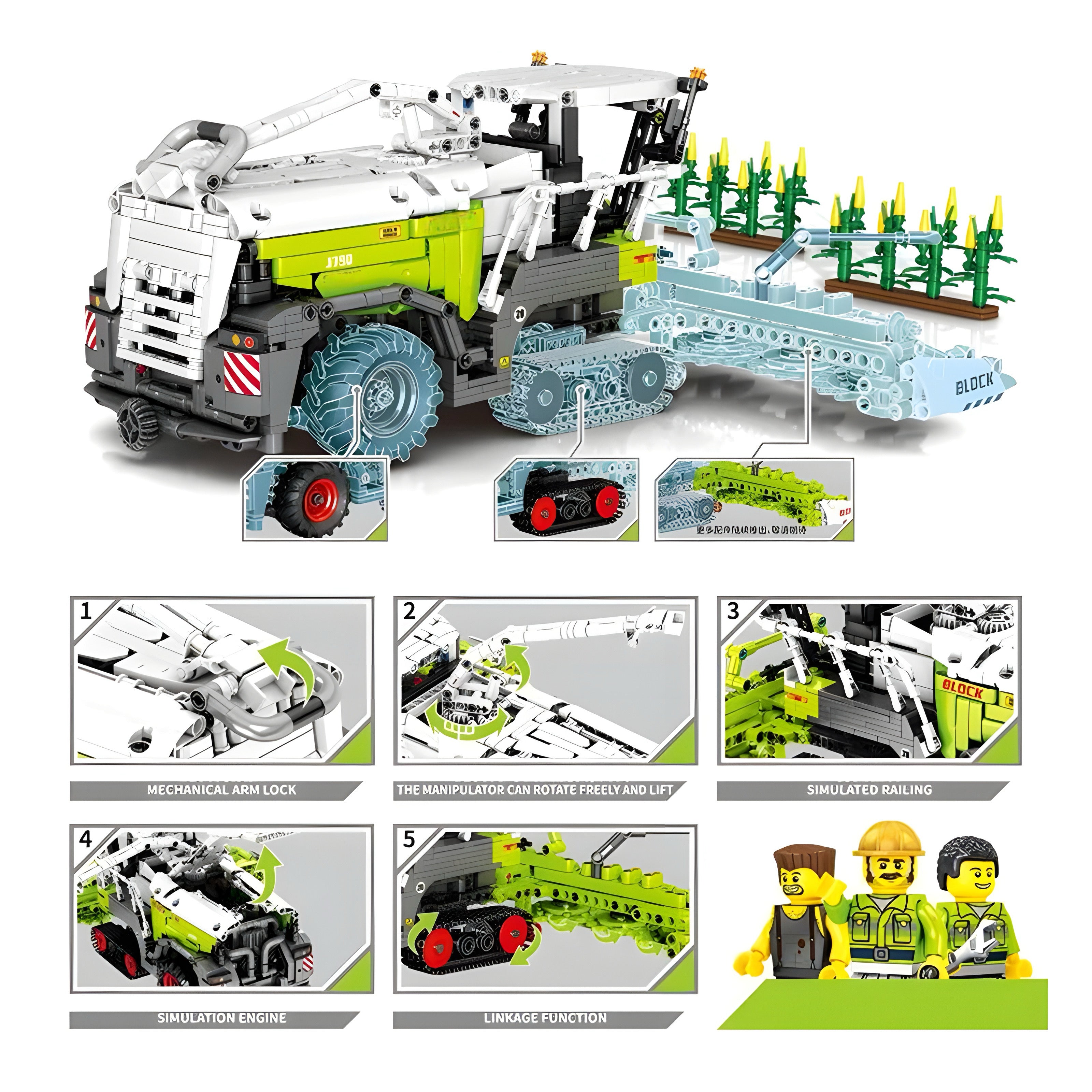 Remote Controlled Forage Harvester | 2022pcs