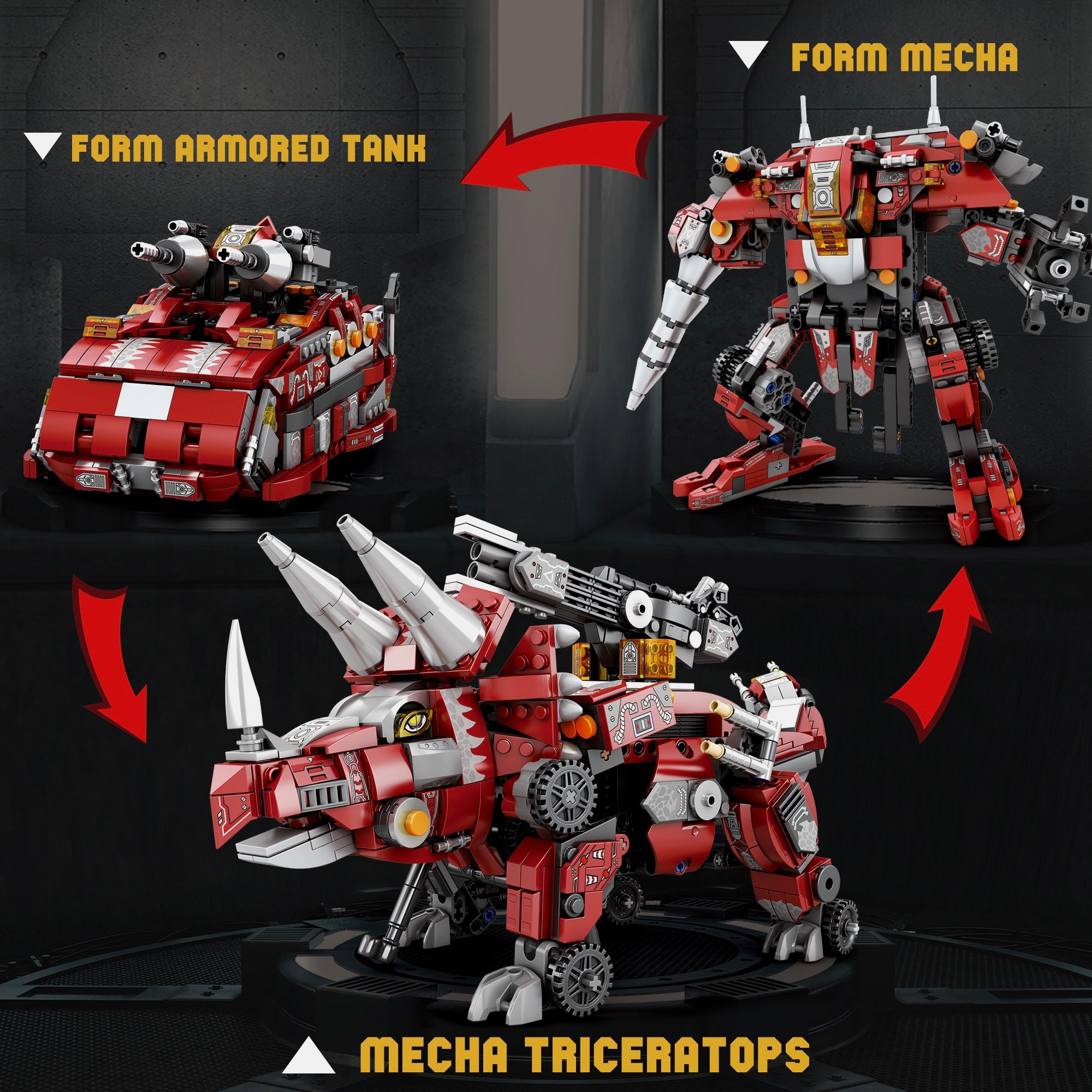 Cyber Triceratops | 934pcs
