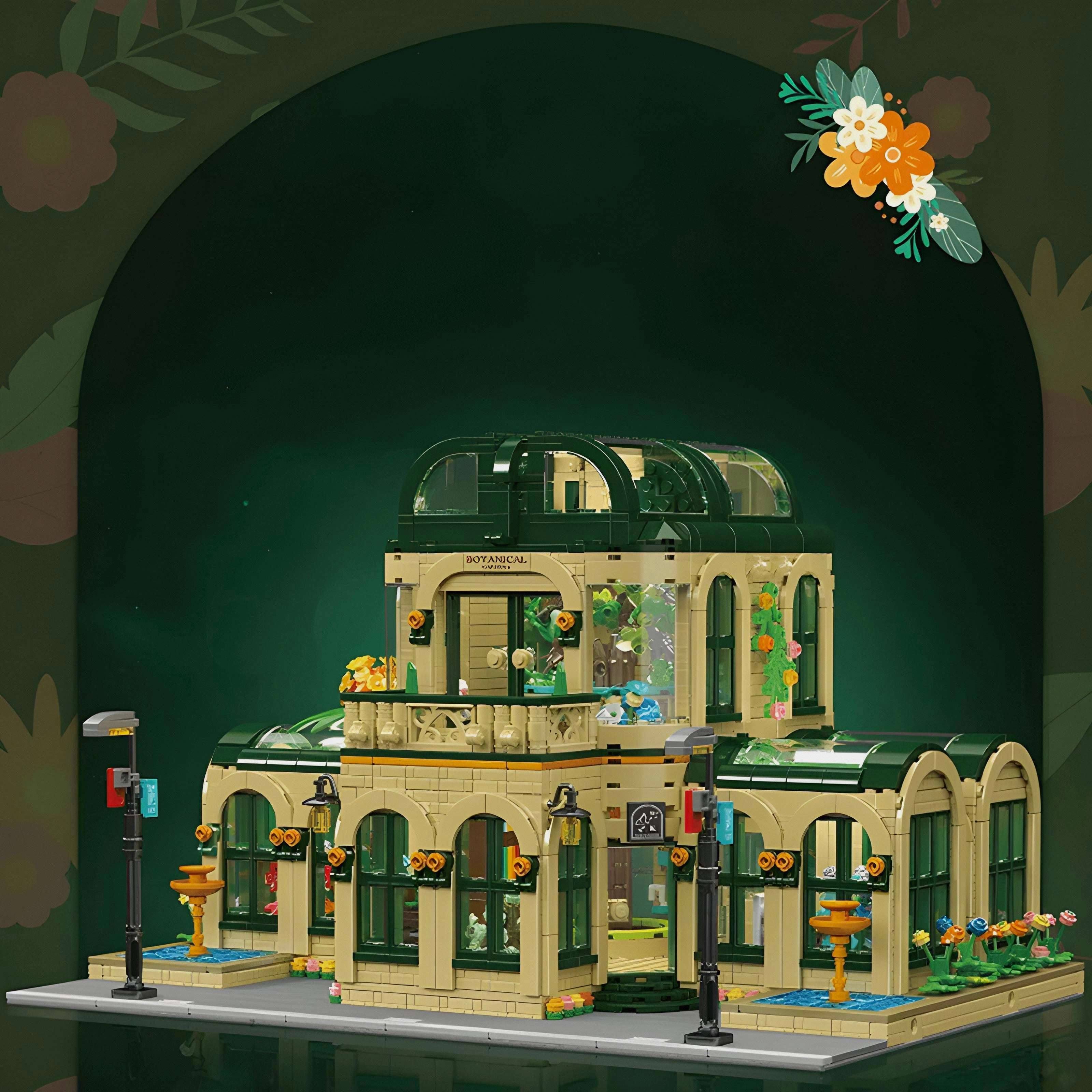 Dome Botanical Gardens | 3382pcs
