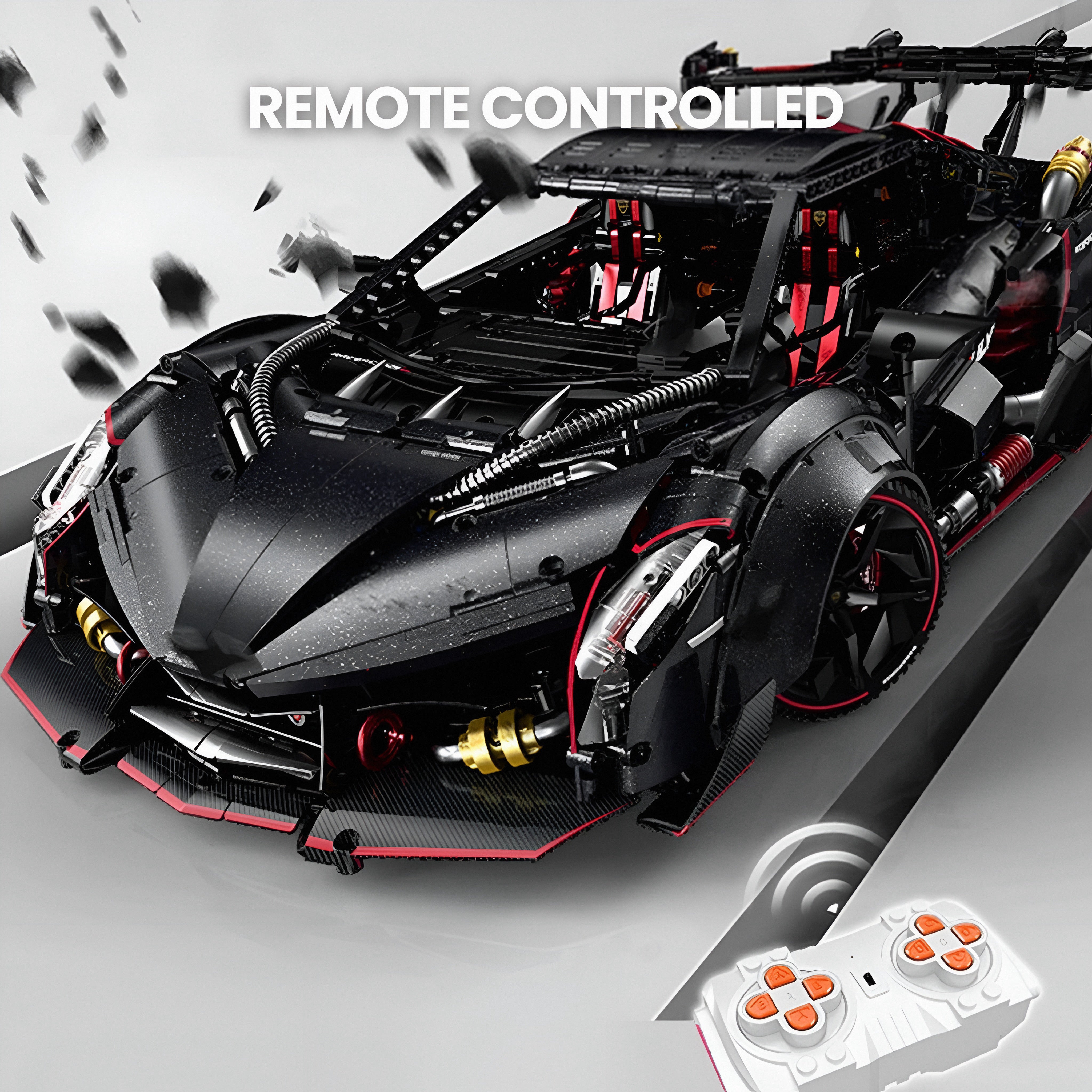 Limited Edition Obsidian V12 Supercar | 3910pcs