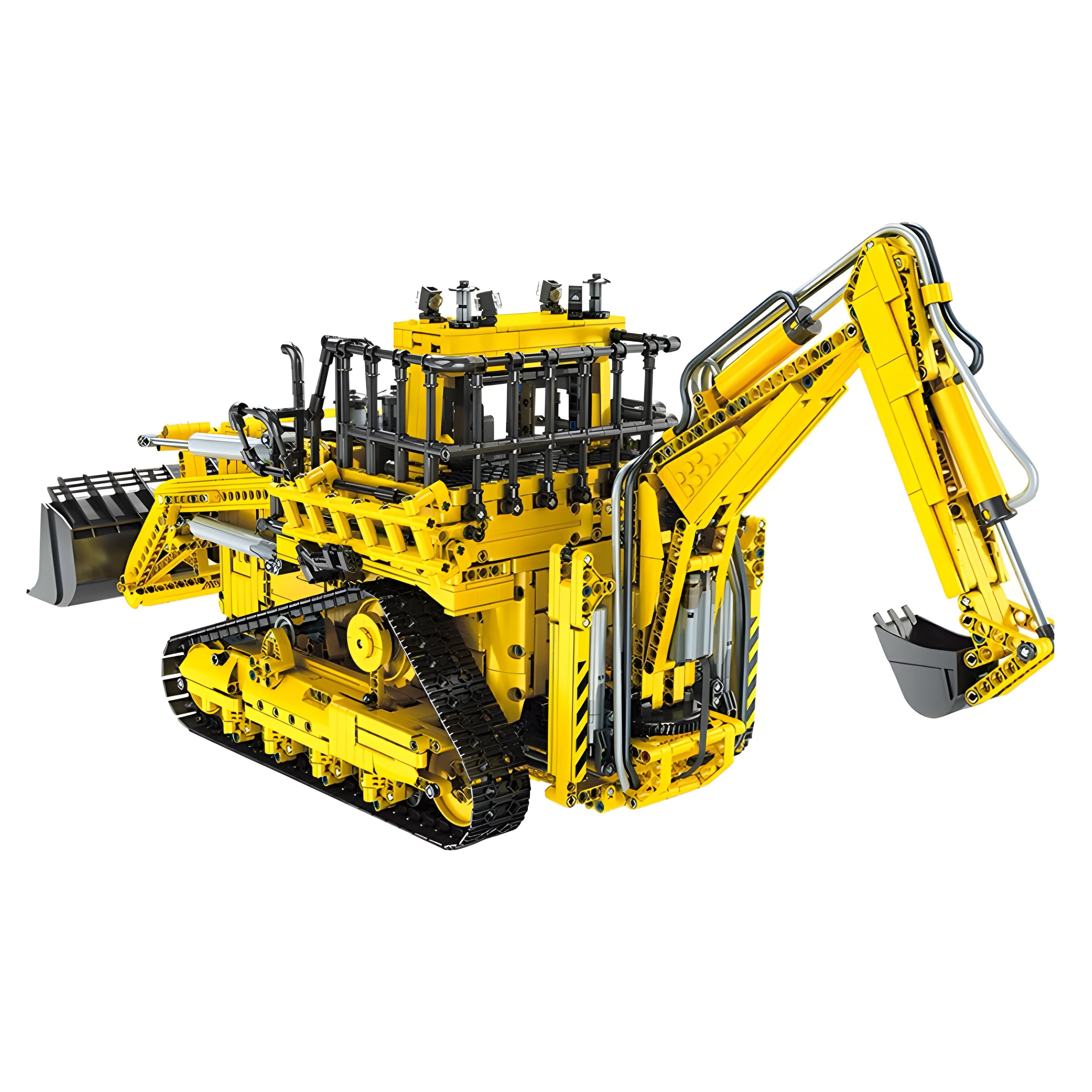 Remote Controlled Pneumatic Backhoe Loader | 3960pcs