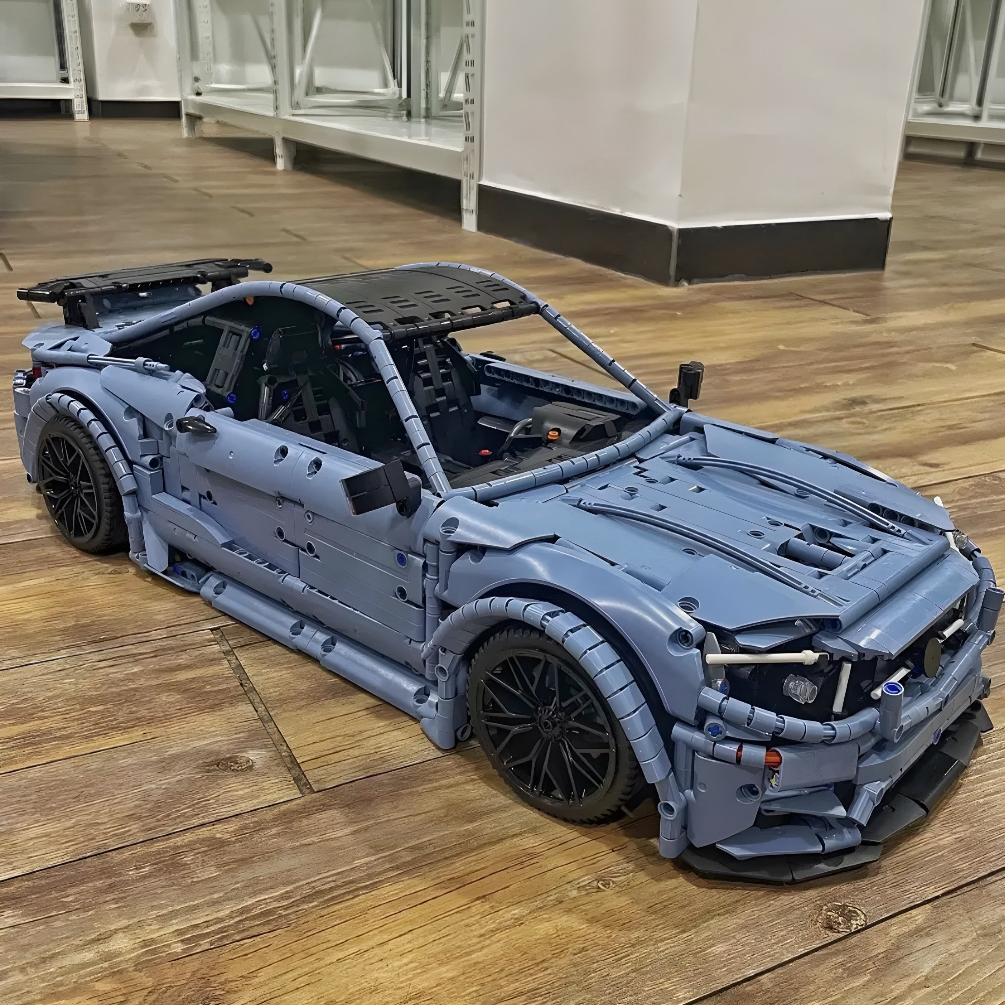 The Ultimate Satin Blue C63 AMG | 3920pcs