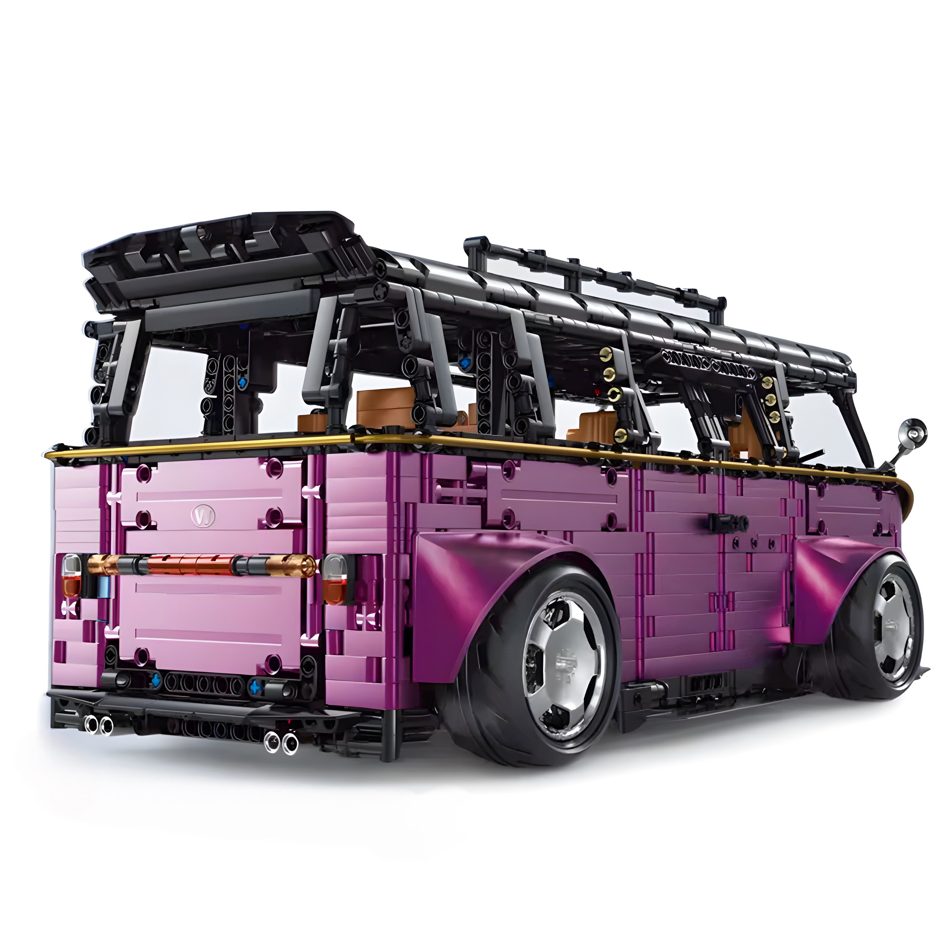Widebody Satin Purple Campervan | 3298pcs
