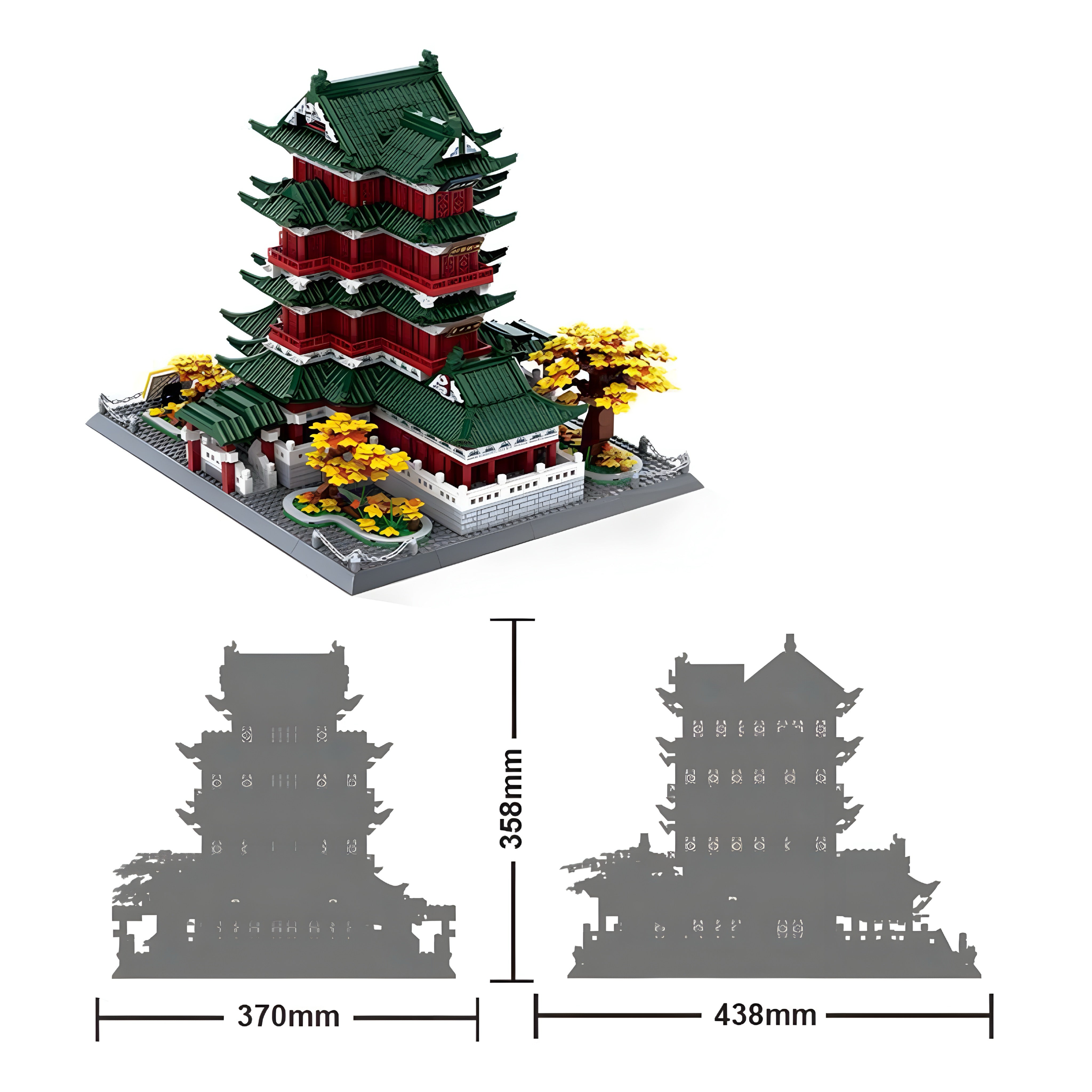 PAVILION OF PRINCE TENG | 2802PCS