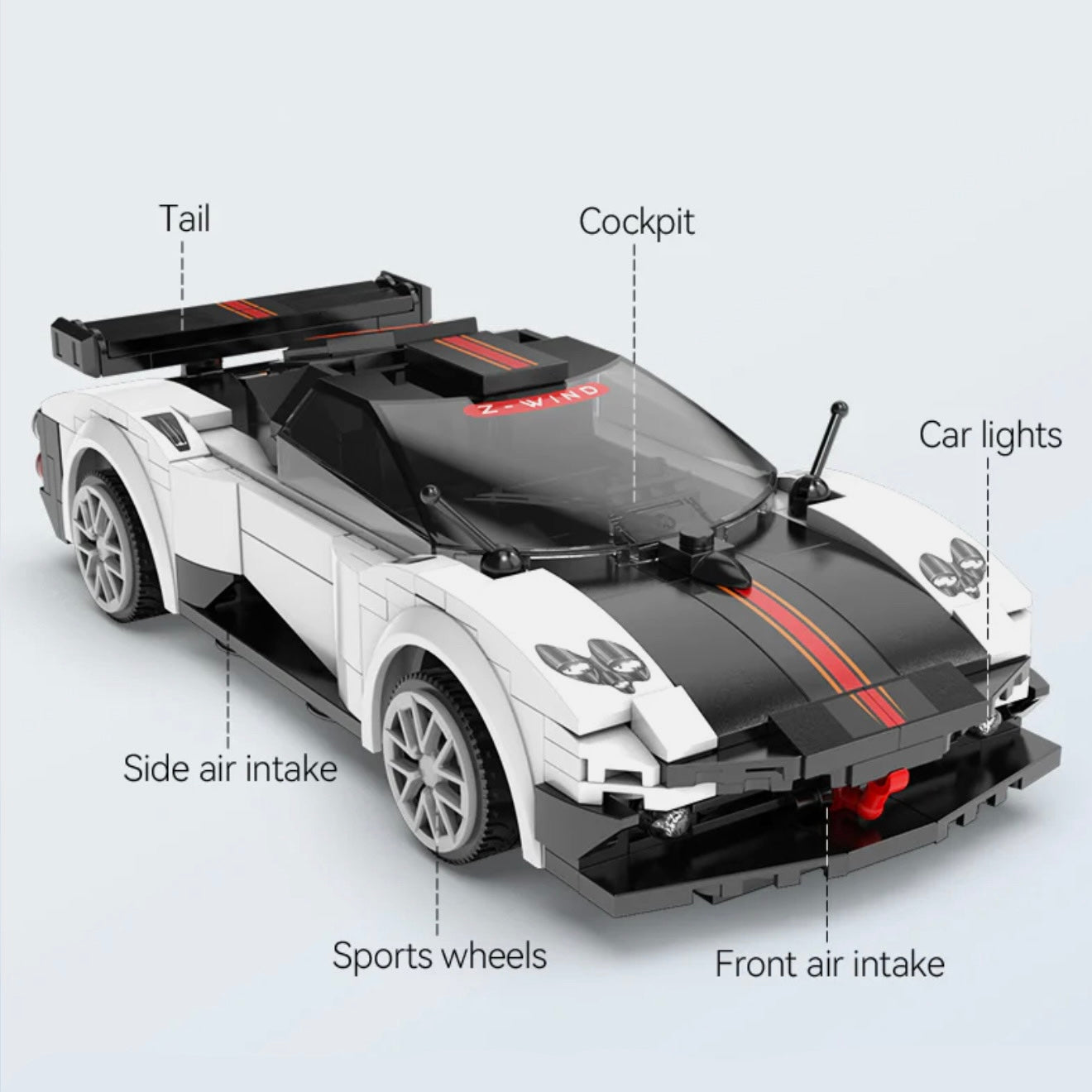 Remote Controlled Italian Hypercar | 262pcs
