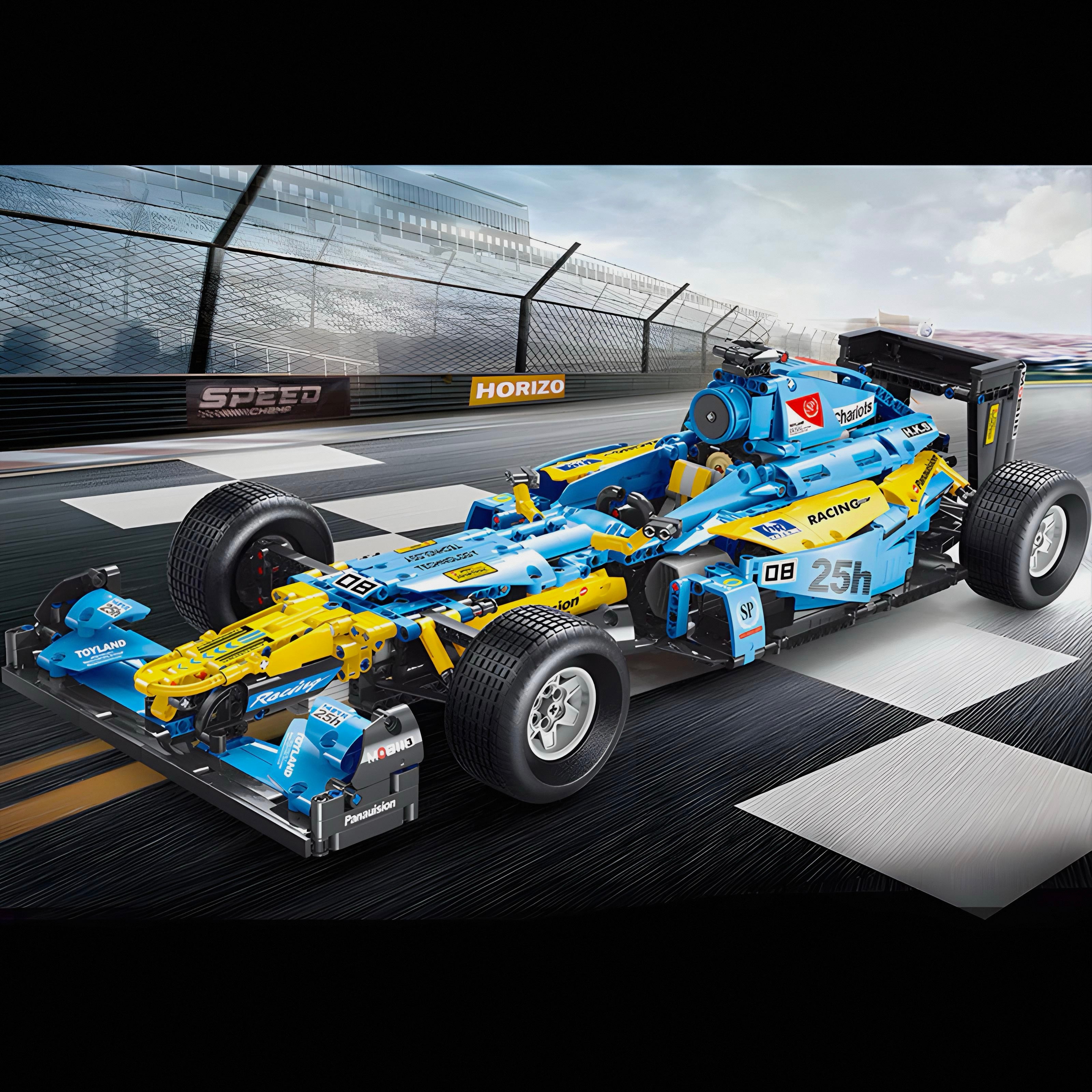 Remote Controlled 2005 Single Seater | 1698pcs