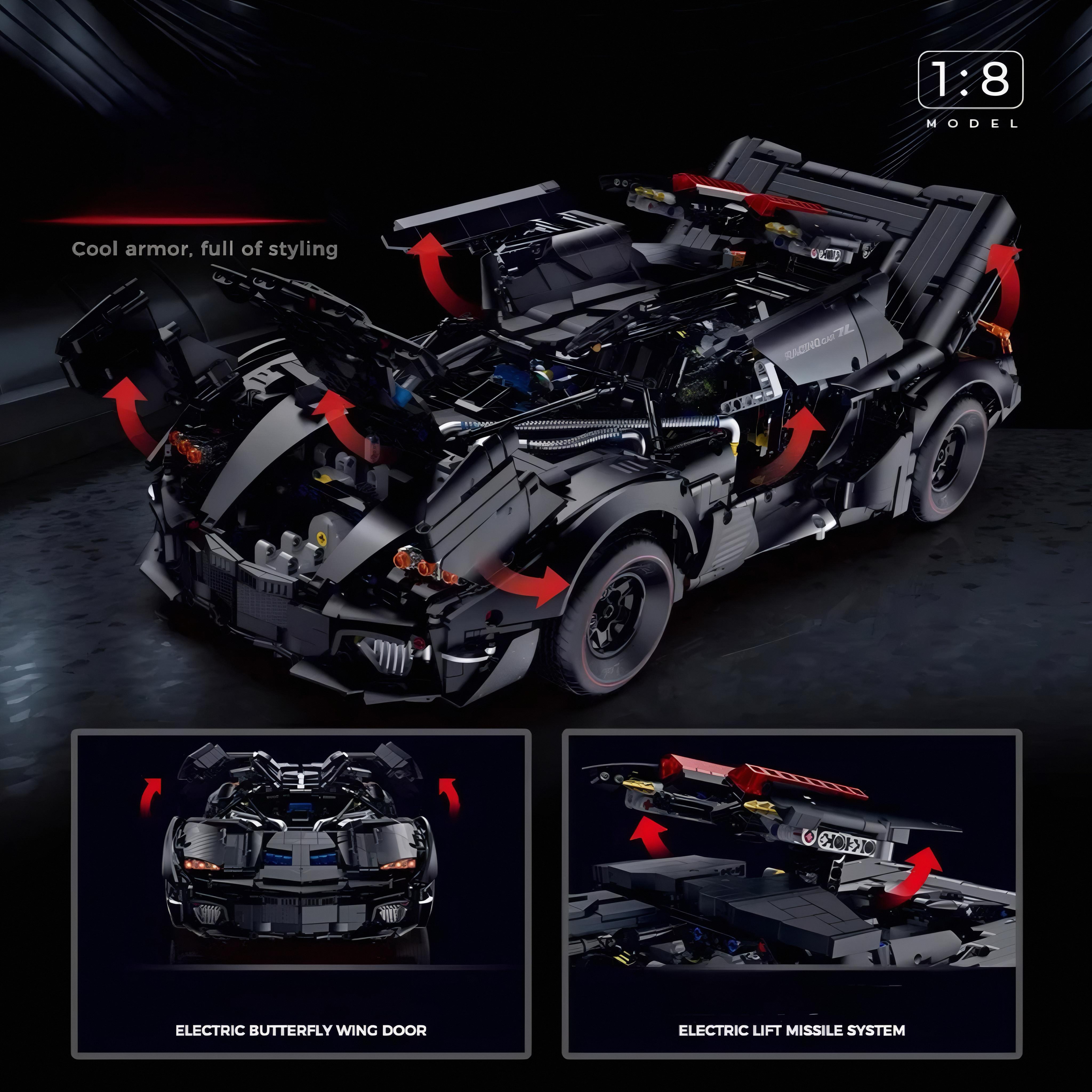 Bulletproof Italian Supercar | 4296pcs