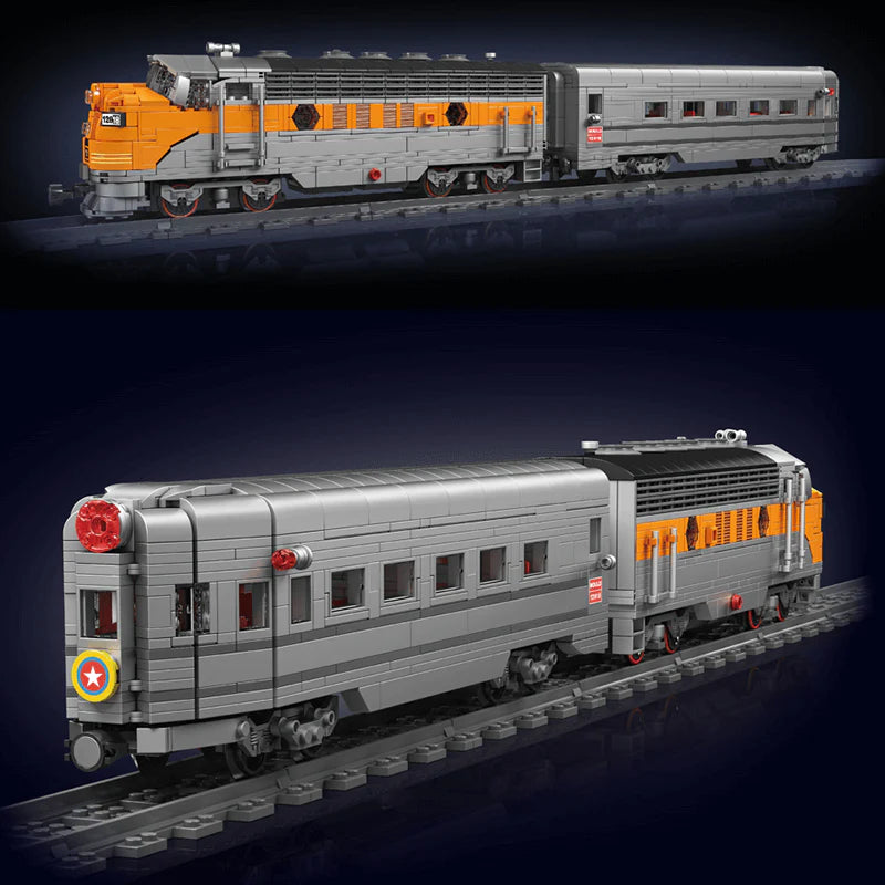 EMD F7 Locomotive | 1540pcs
