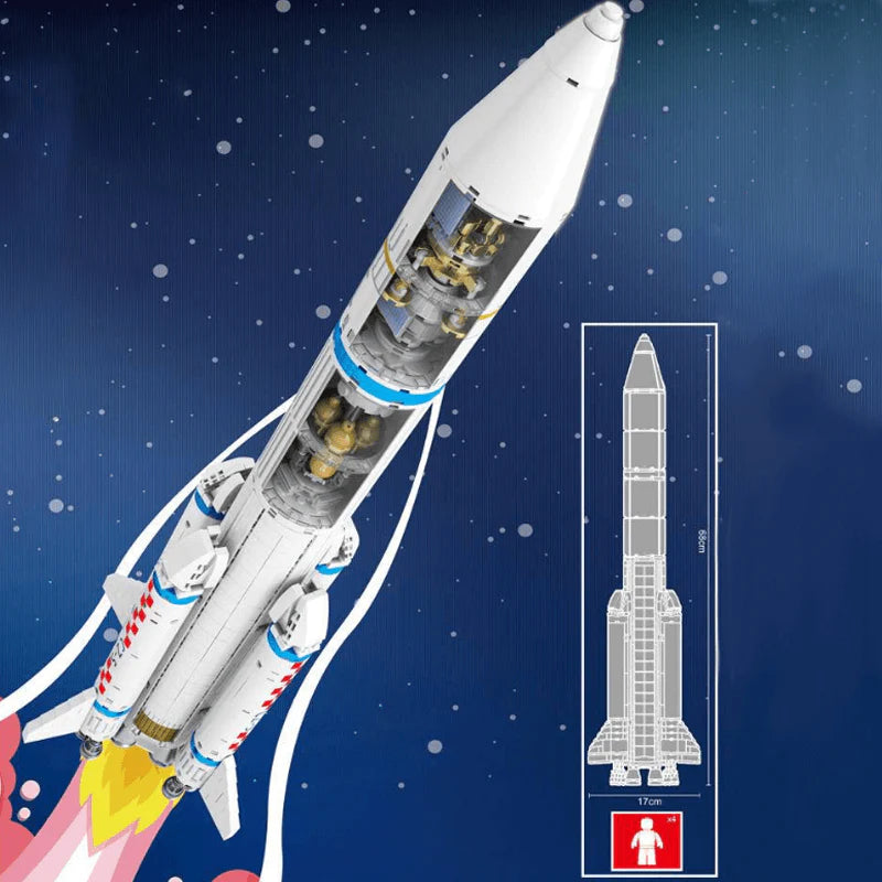 Cryogenic Liquid Launch Vehicle | 1201pcs