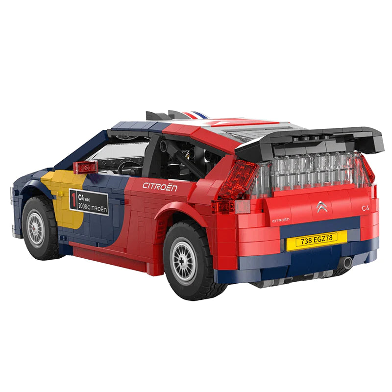 Remote Controlled 2008 Citroën C4 WRC | 1568pcs