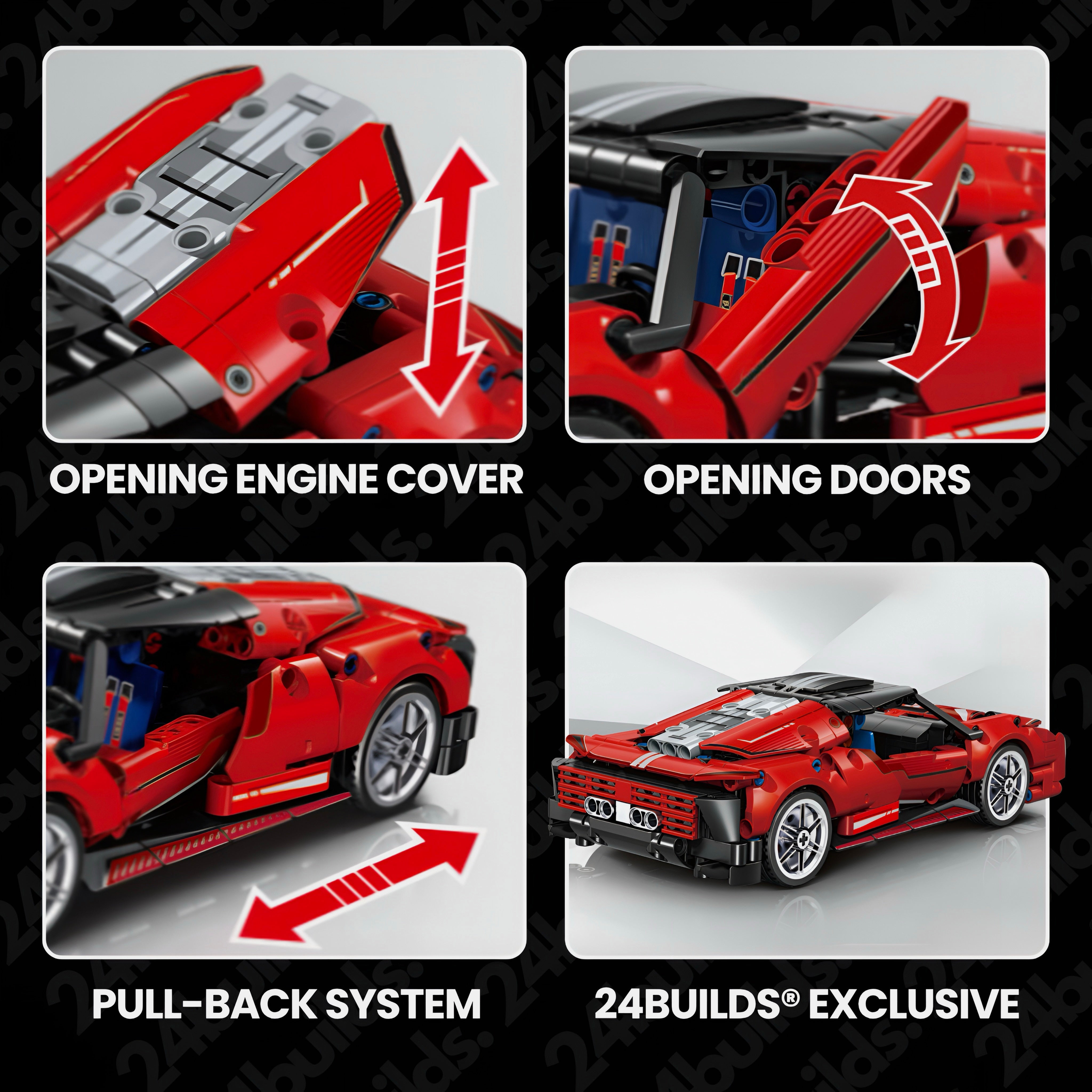 Italian Performance Hypercar | 464pcs