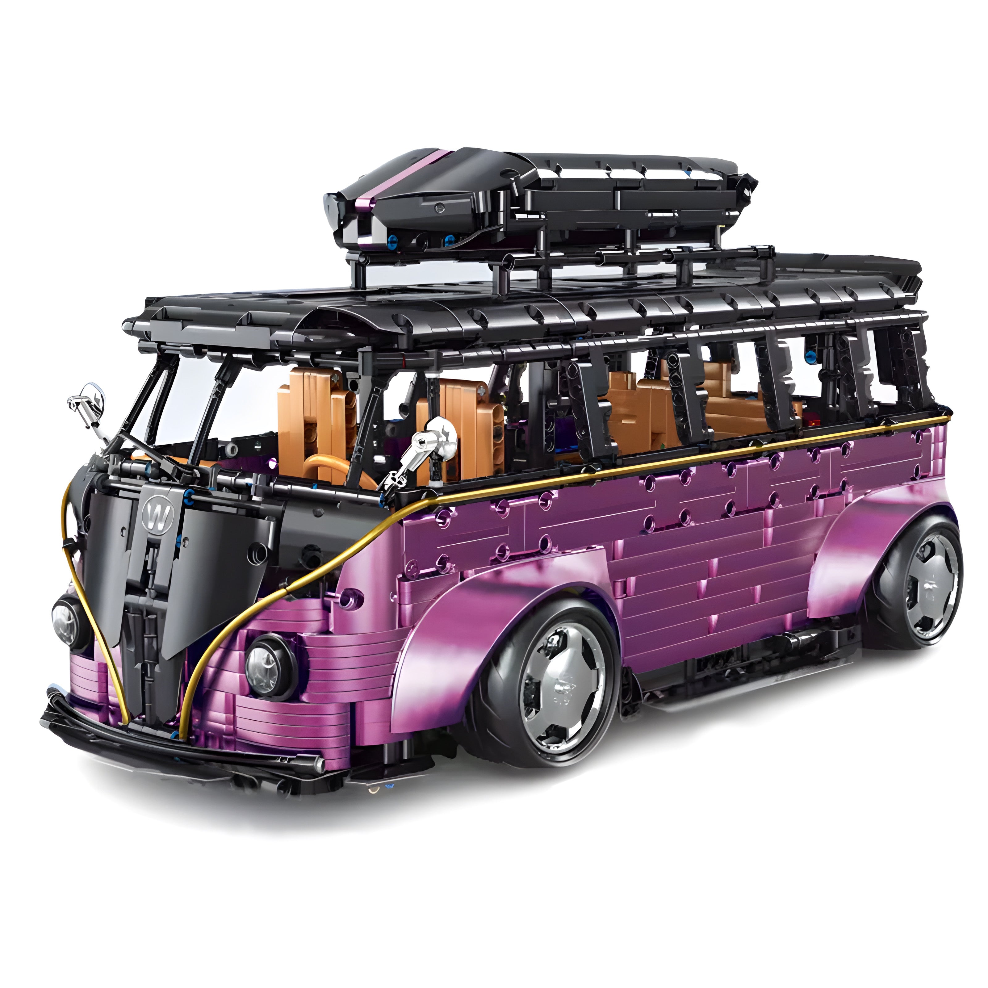 Widebody Satin Purple Campervan | 3298pcs