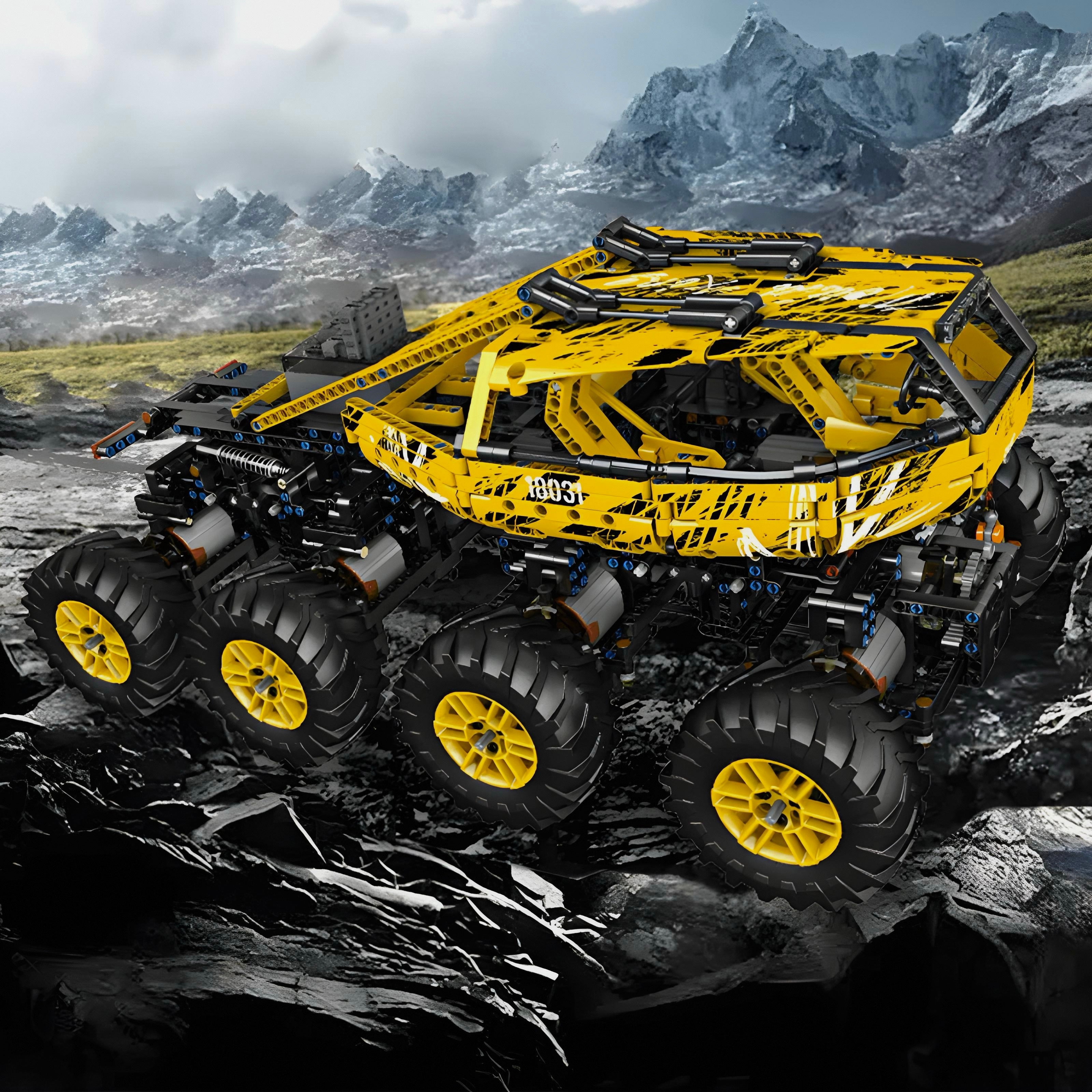 The Ultimate 8 Wheel Drive Off Roader | 1962pcs