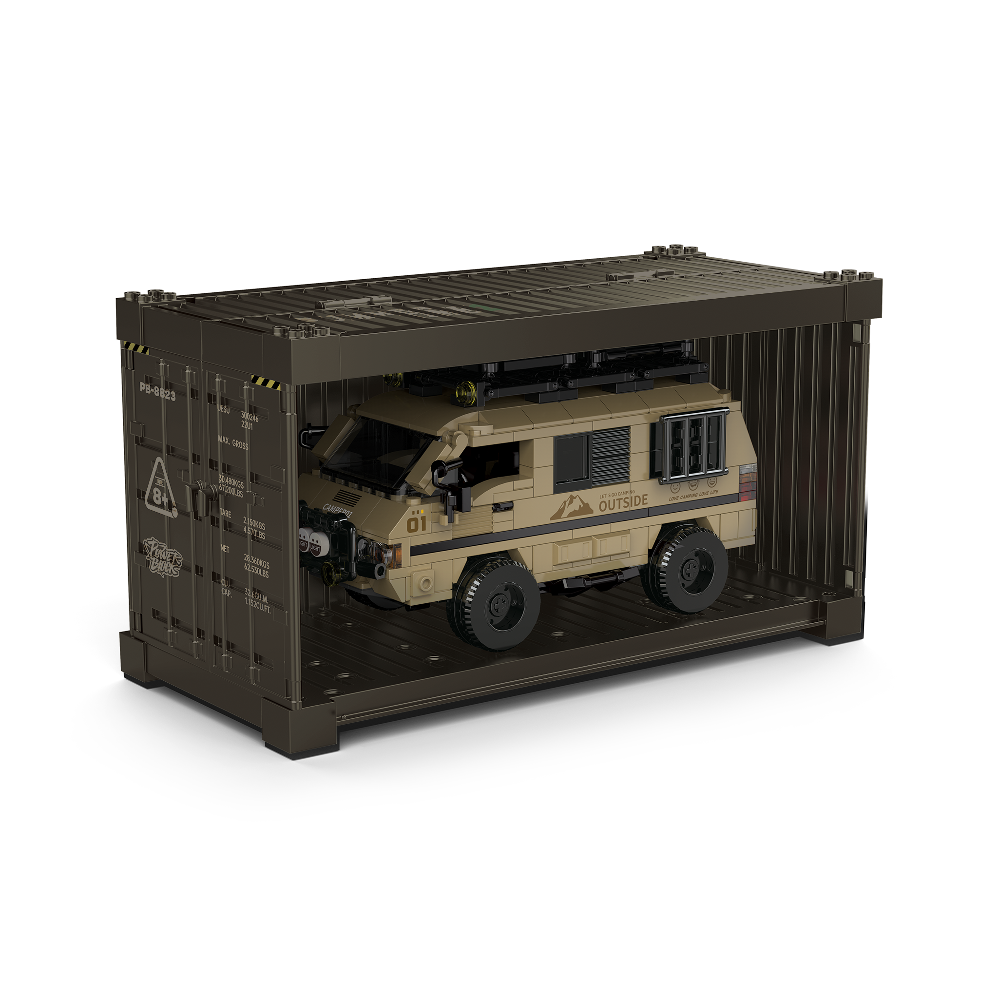 Classic Japanese Campervan | 492pcs
