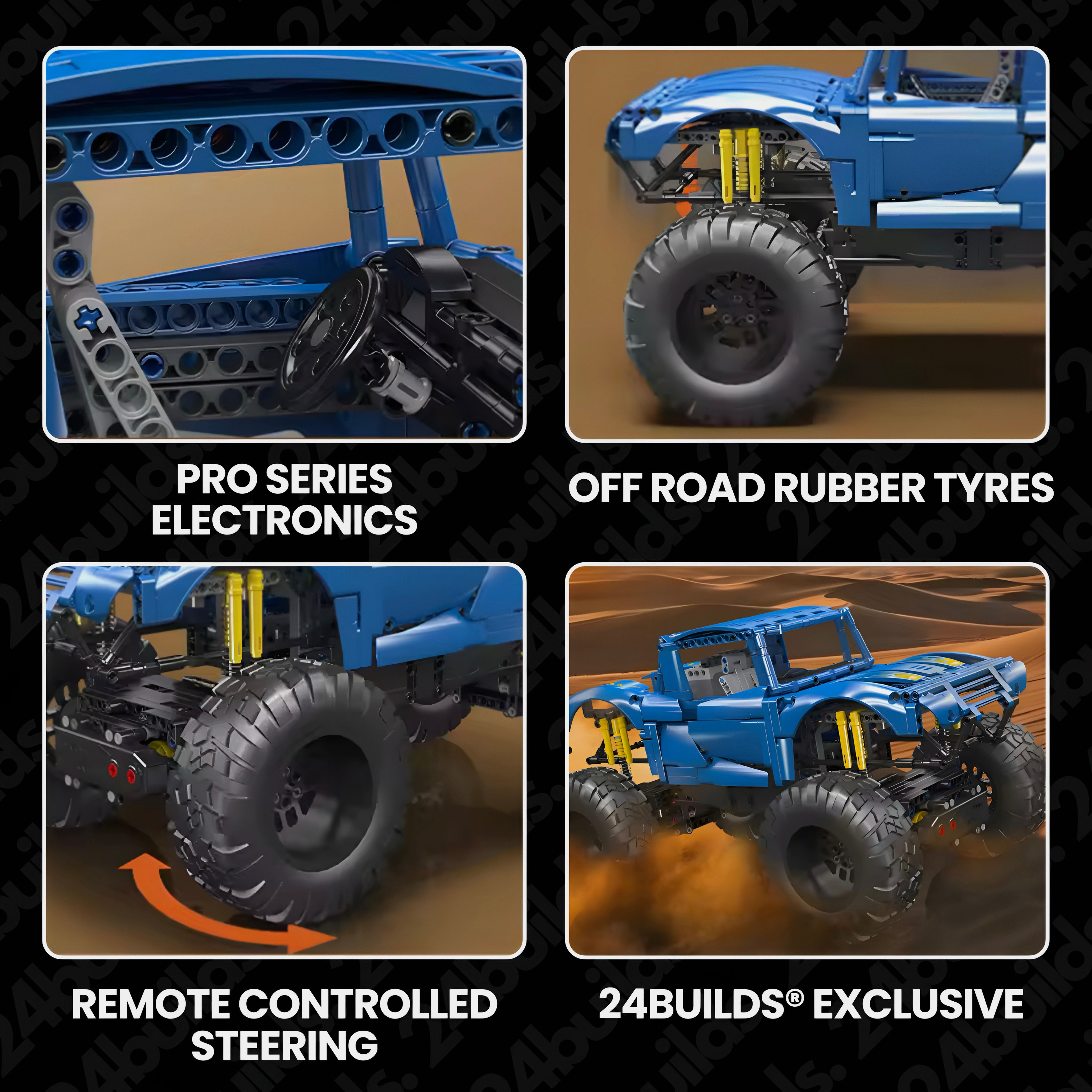 Remote Controlled Monster Truck | 1452pcs