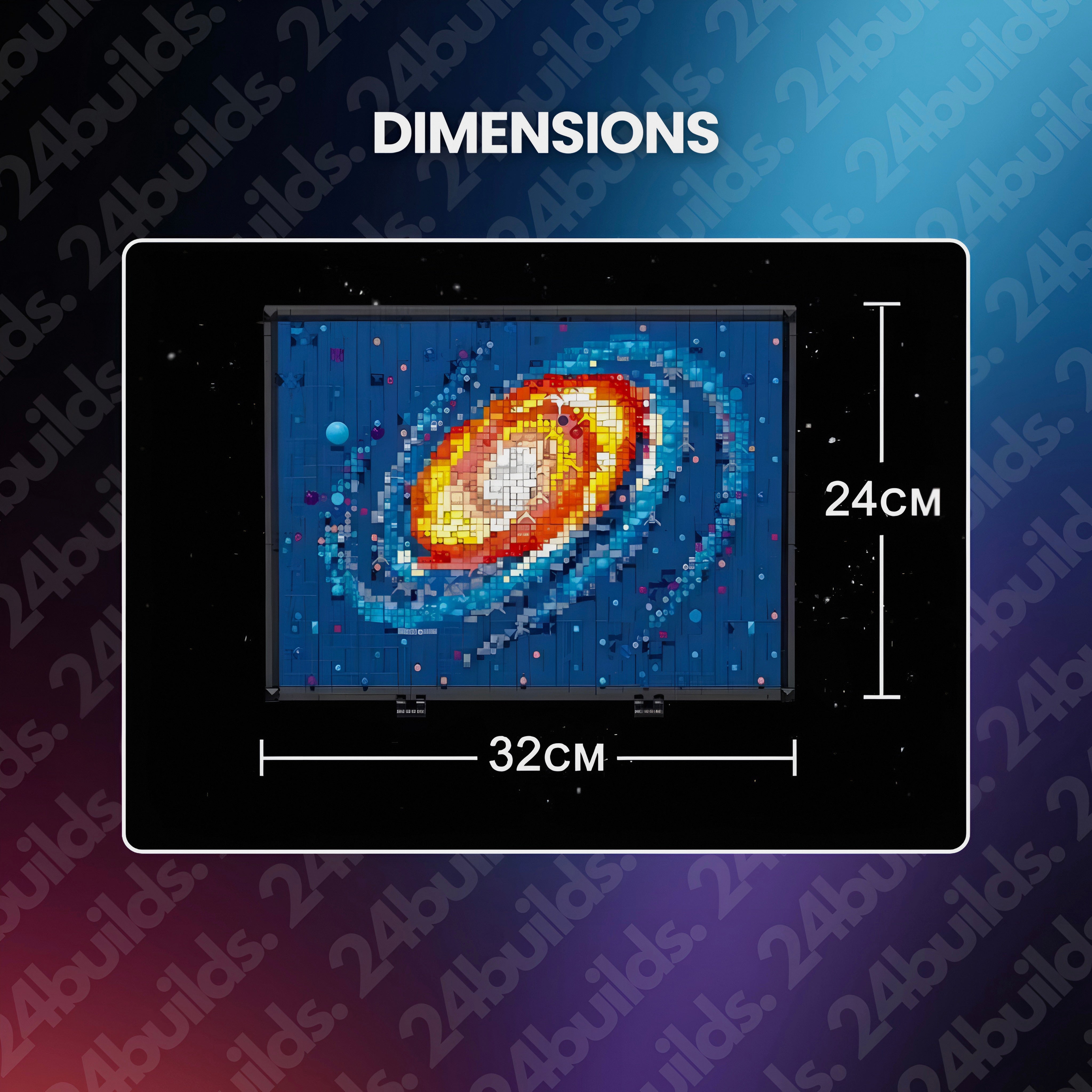 Milky Way Brick Art | 2438pcs