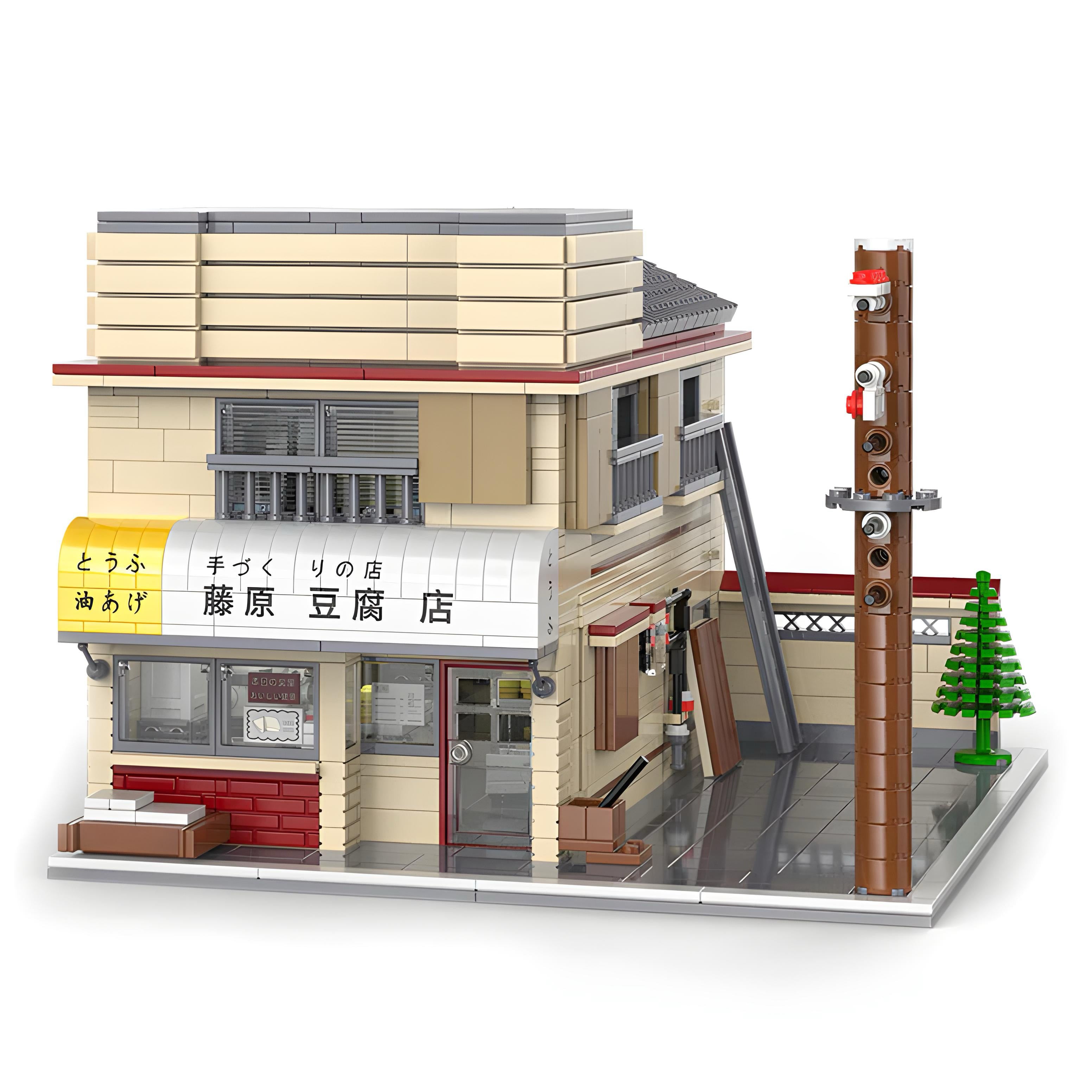 Initial D Fujiwara Tofu Shop | 1912pcs