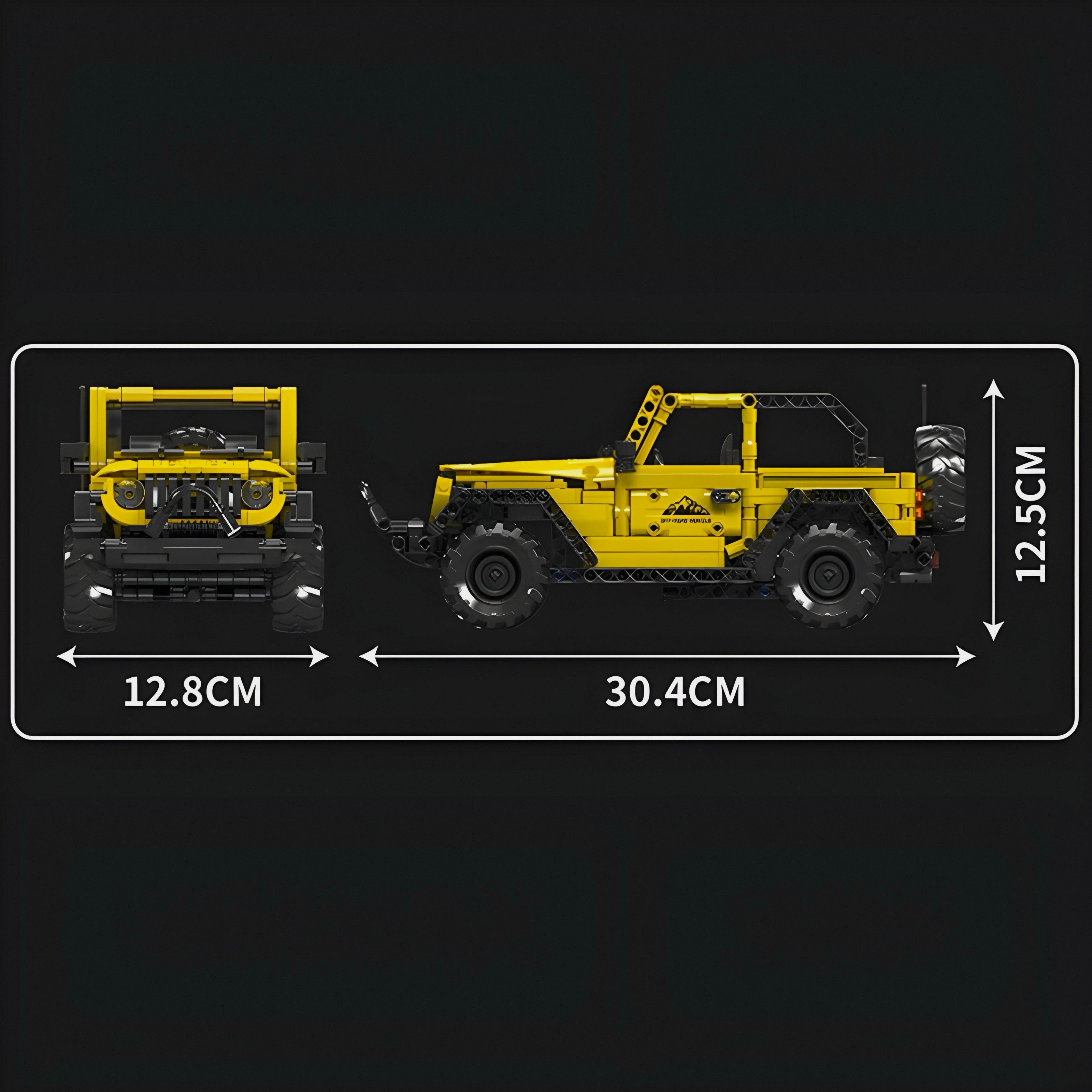 Convertible Off Roader | 745pcs