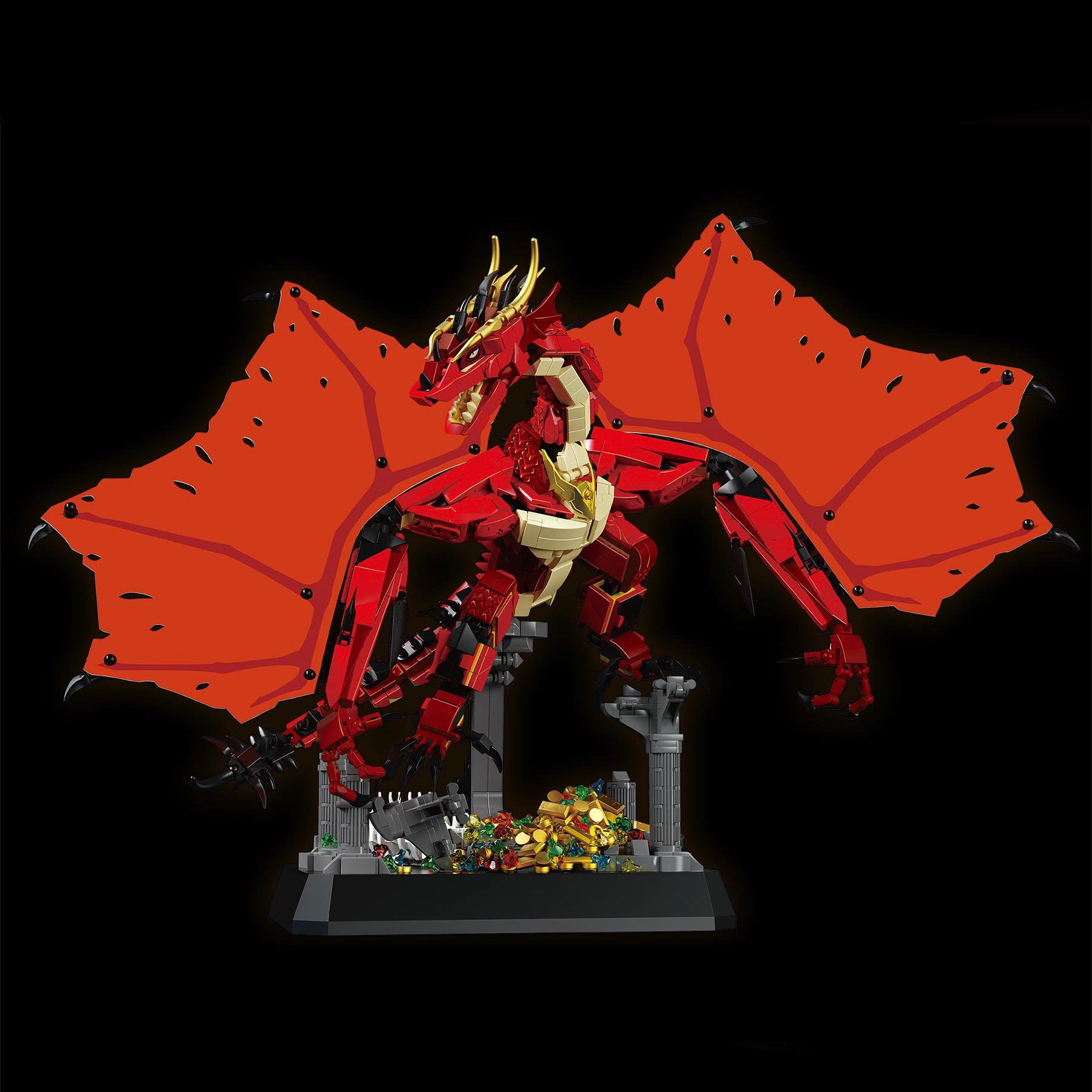 Inferno Dragon | 1738pcs