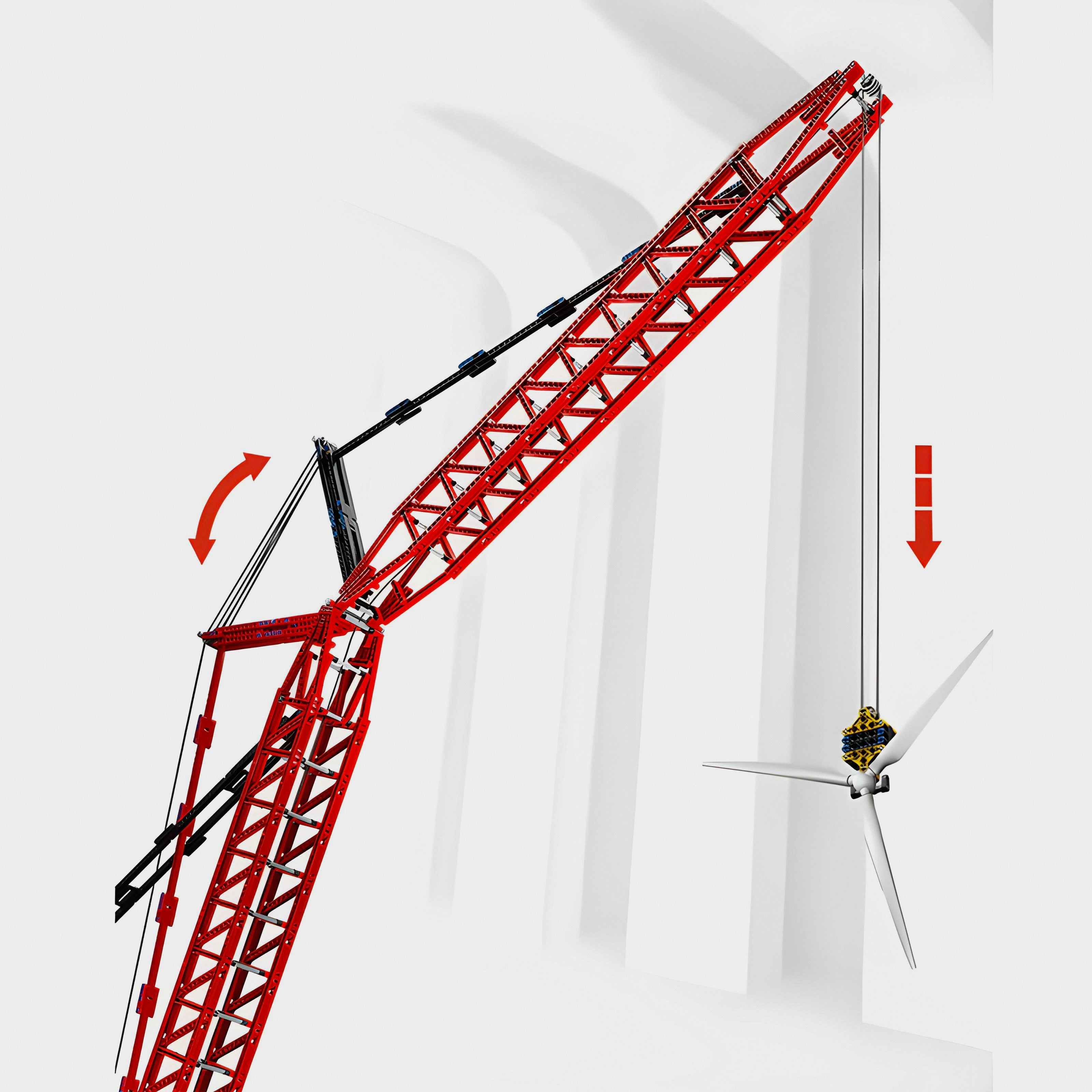 The 210cm Mega Dragline | 4317pcs