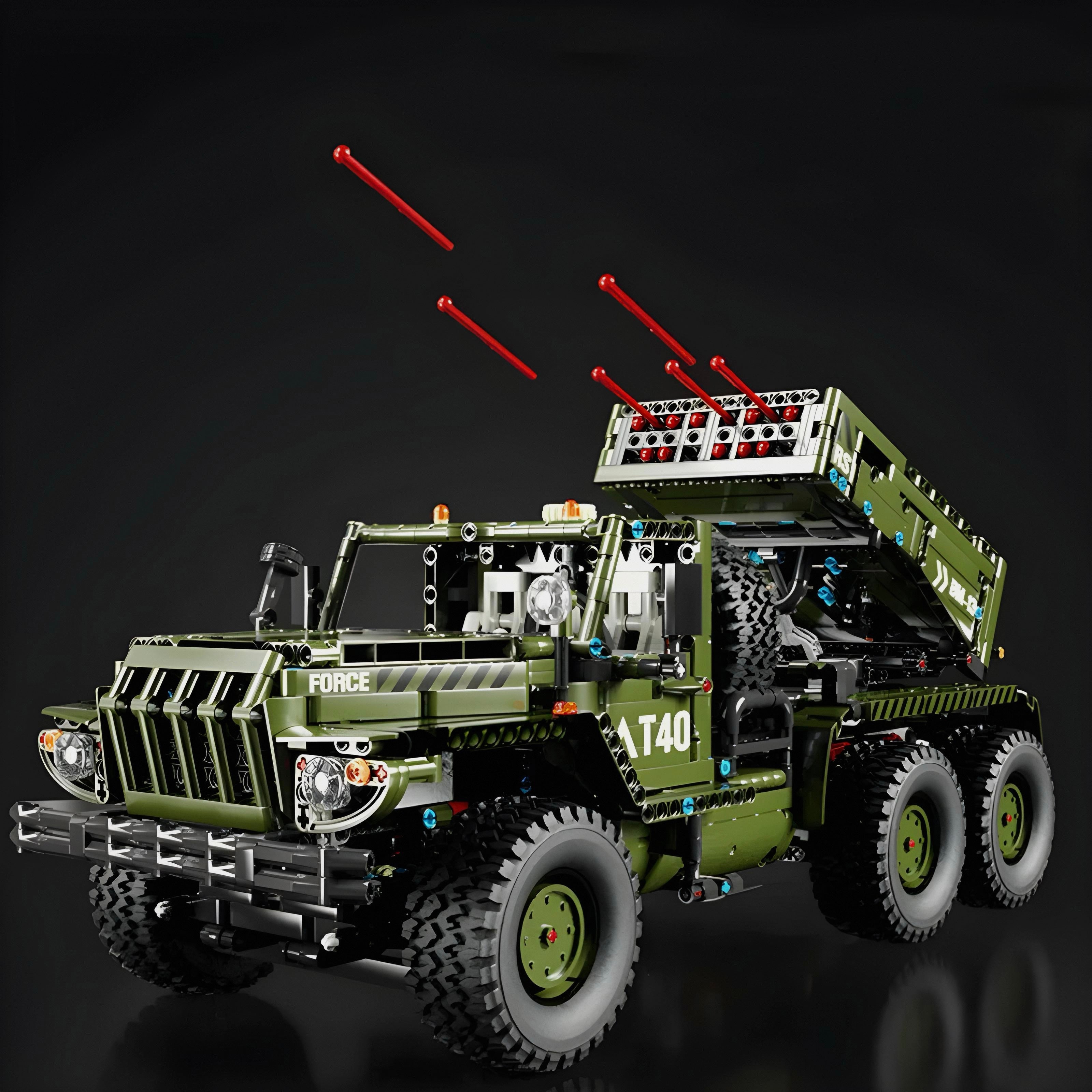 Remote Controlled Katyusha Rocket Launcher | 2269pcs