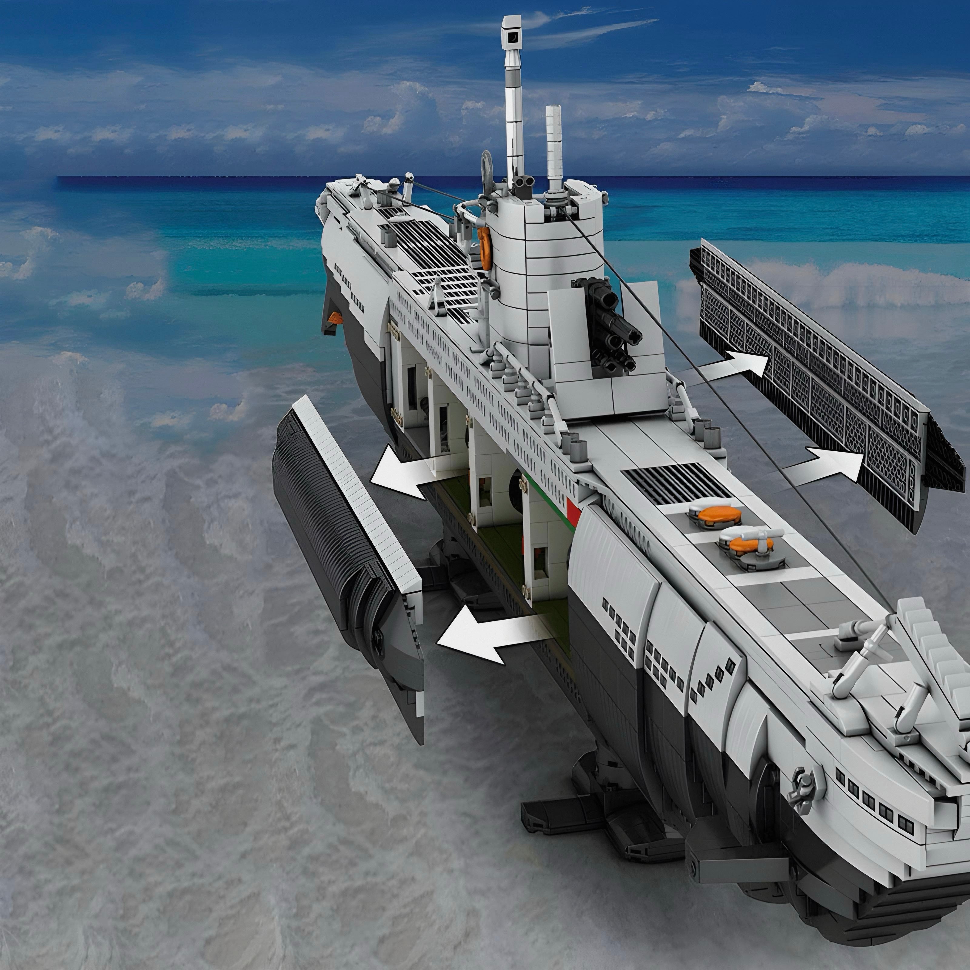 German U-Boat | 3988pcs