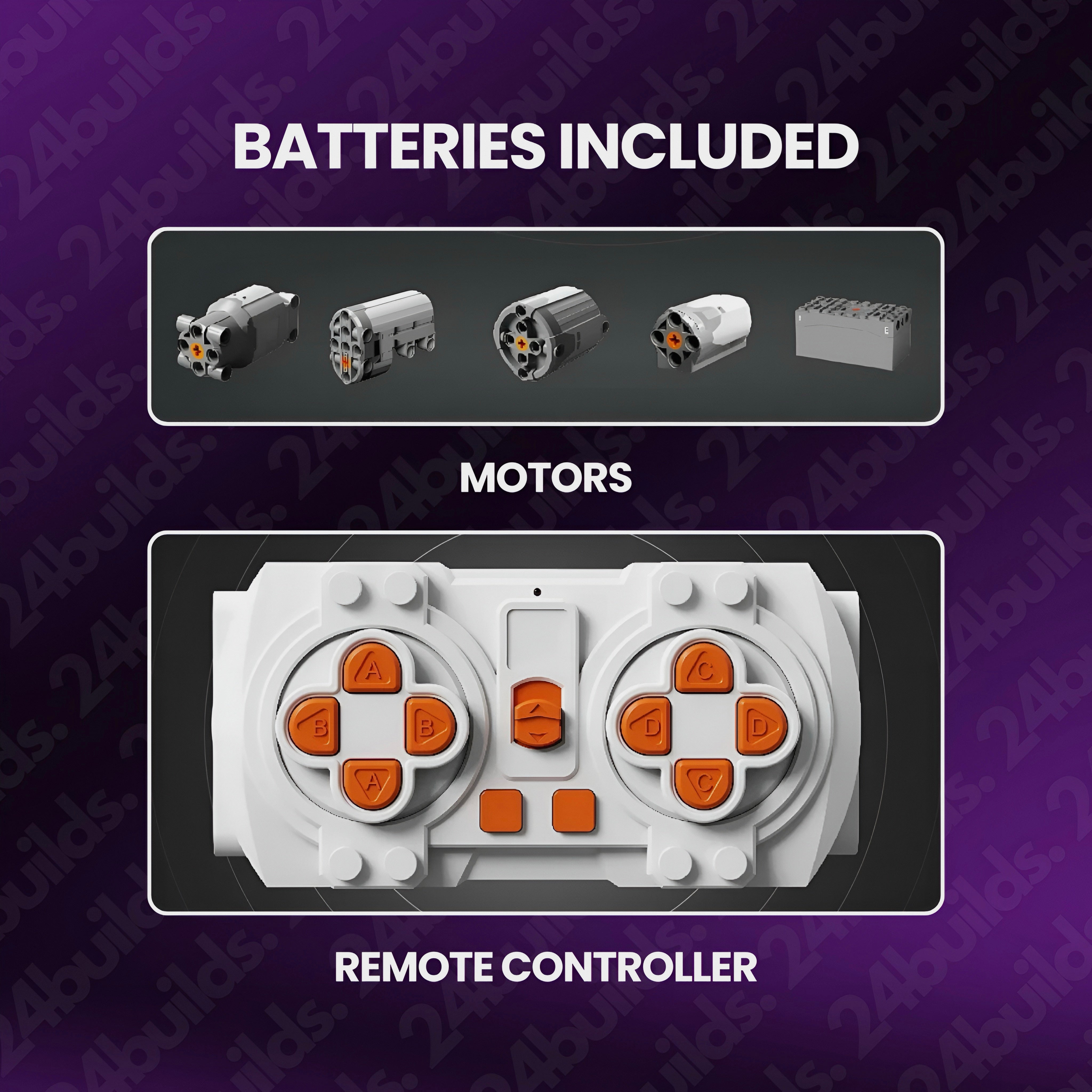 Purple Flake Edition V10 Supercar | 3658pcs