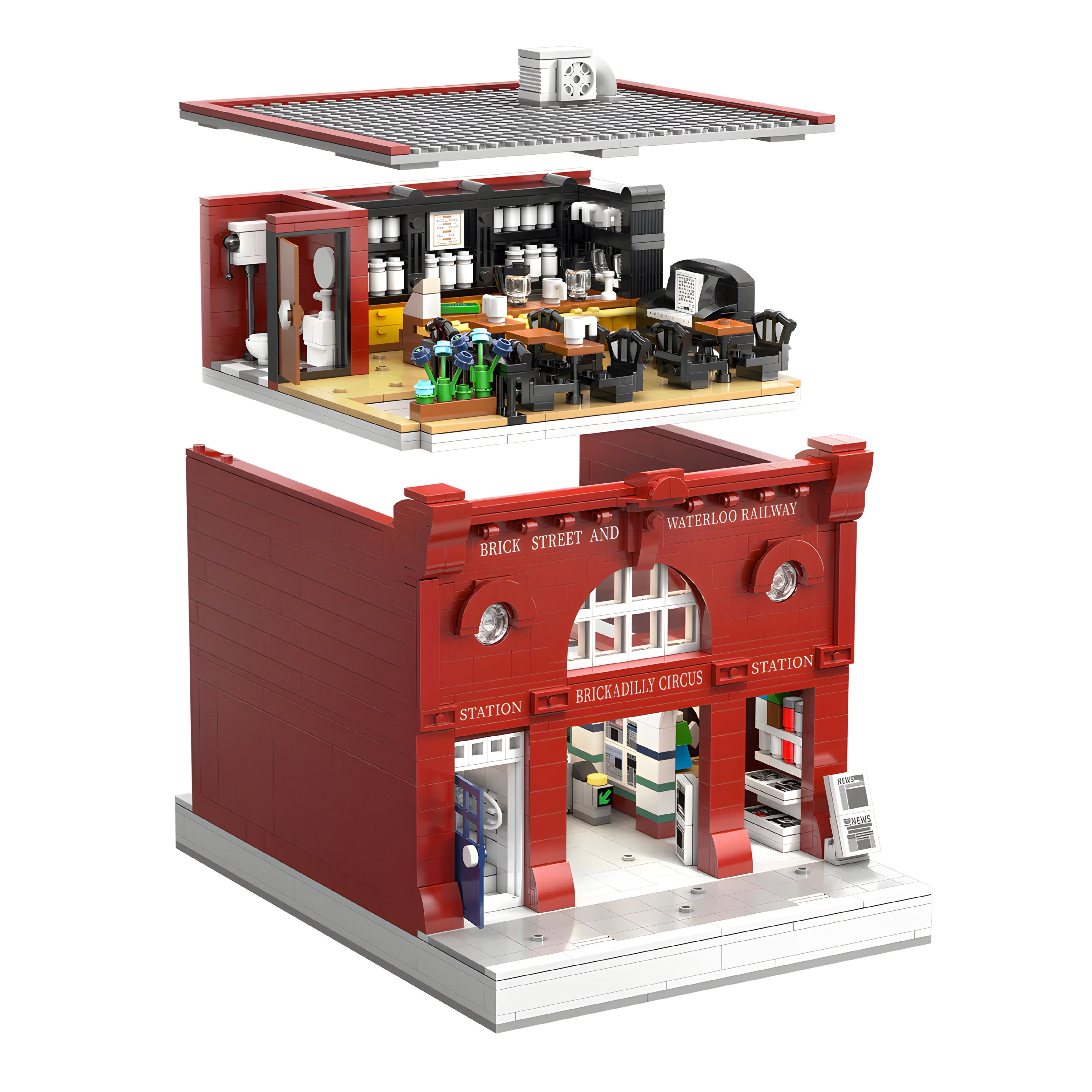 London Underground Station | 1834pcs